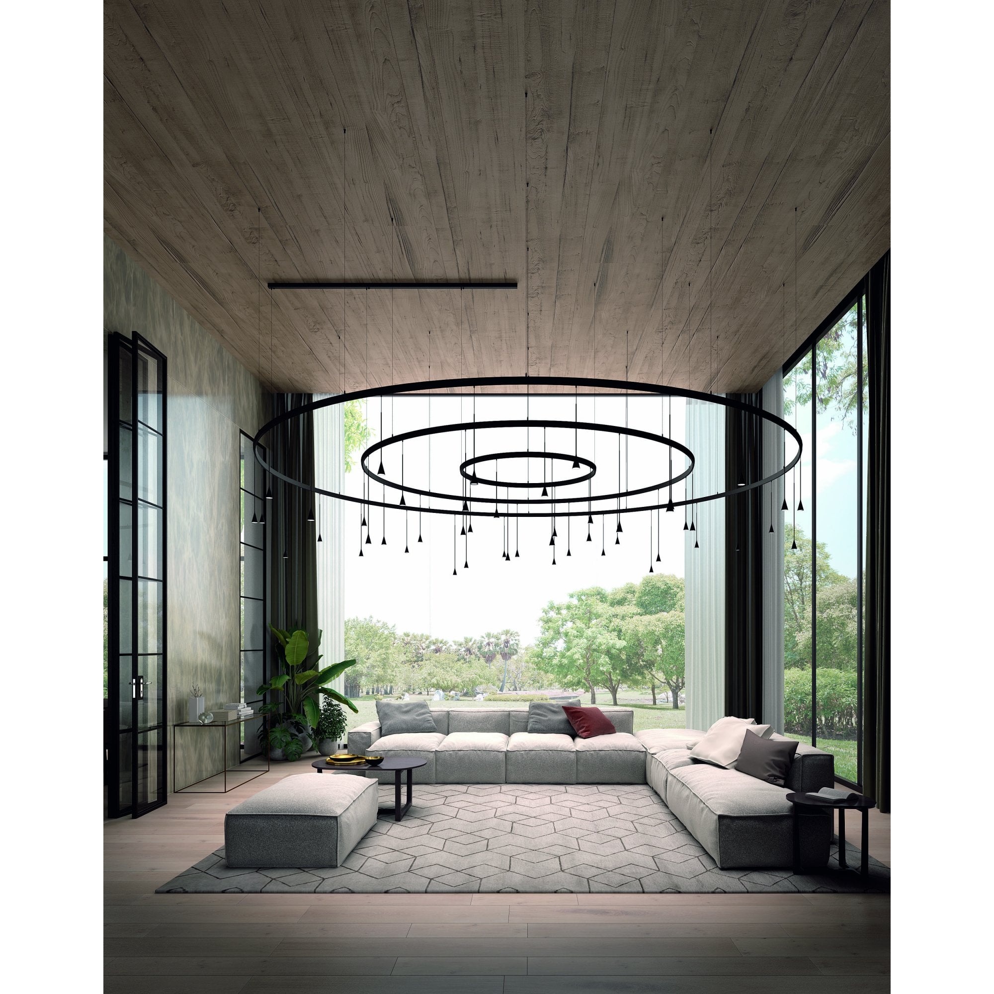 Bover Skybell Circle S/62L Pendant