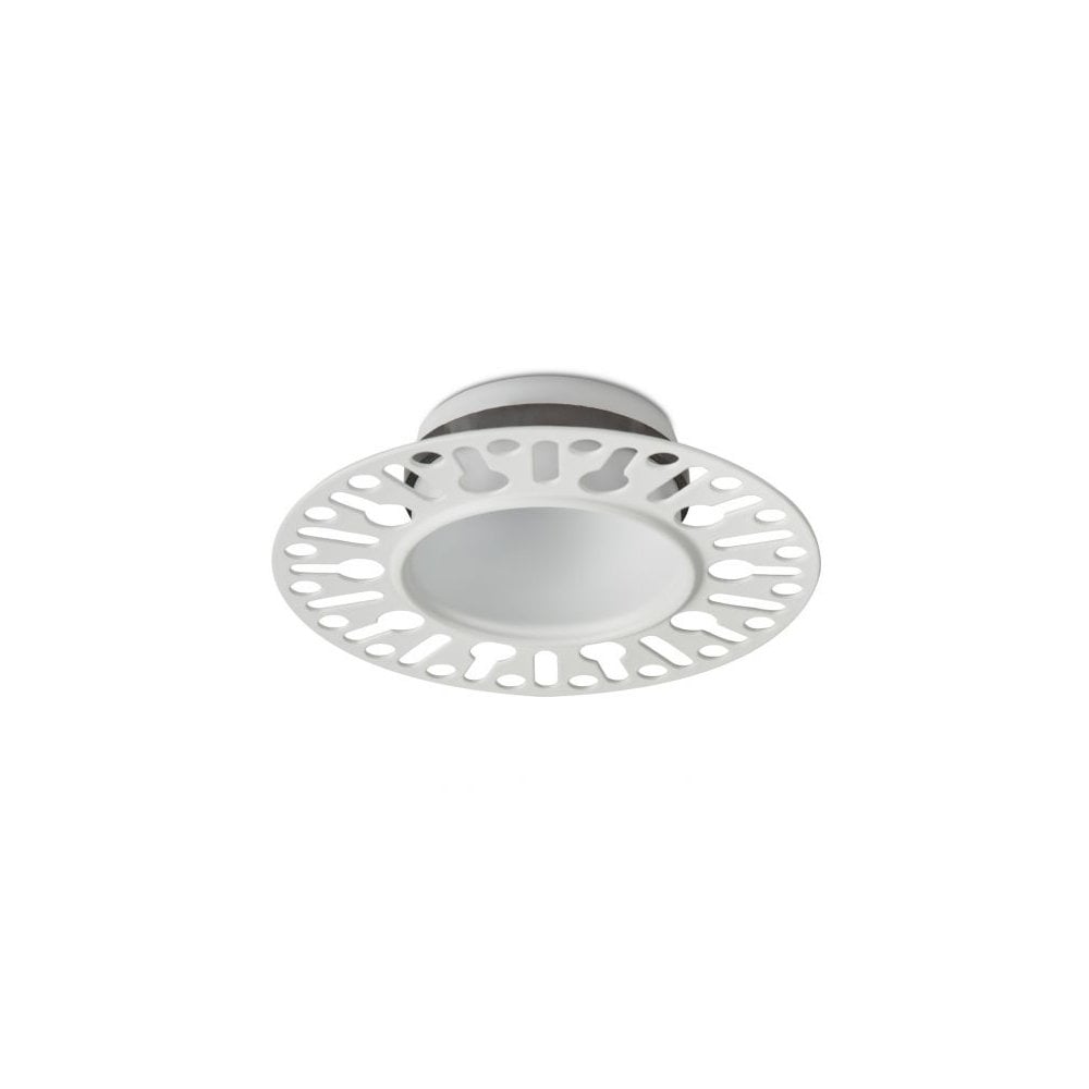 Collingwood H5 Trimless, Dimmable, Fire-Rated, Plaster In, LED Downlight - White