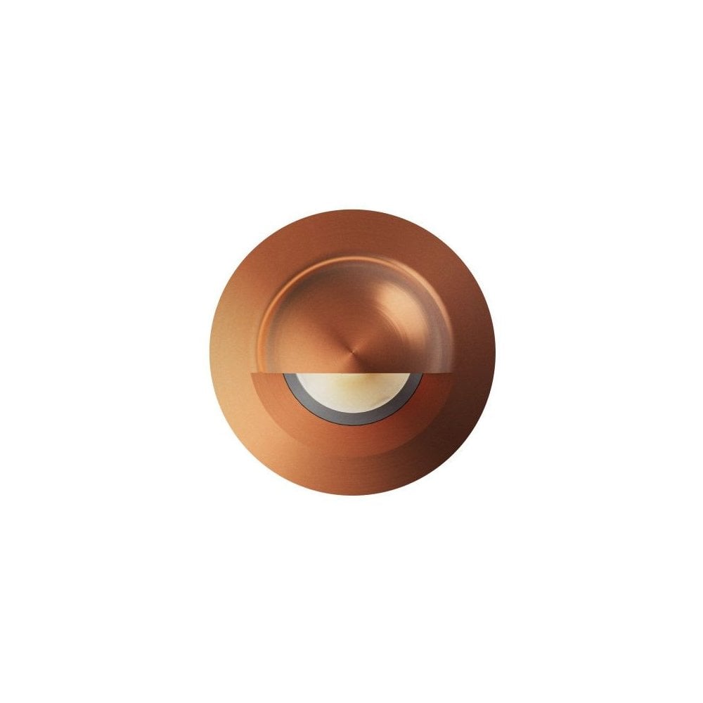LuxR M1 Step Light Solid Eyelid - Copper - Low Voltage