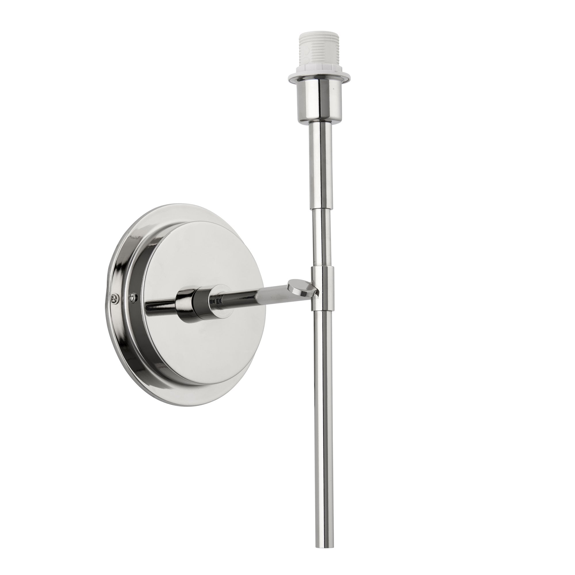 Endon Rennes Single Light Wall - Polished Nickel (No Shade)
