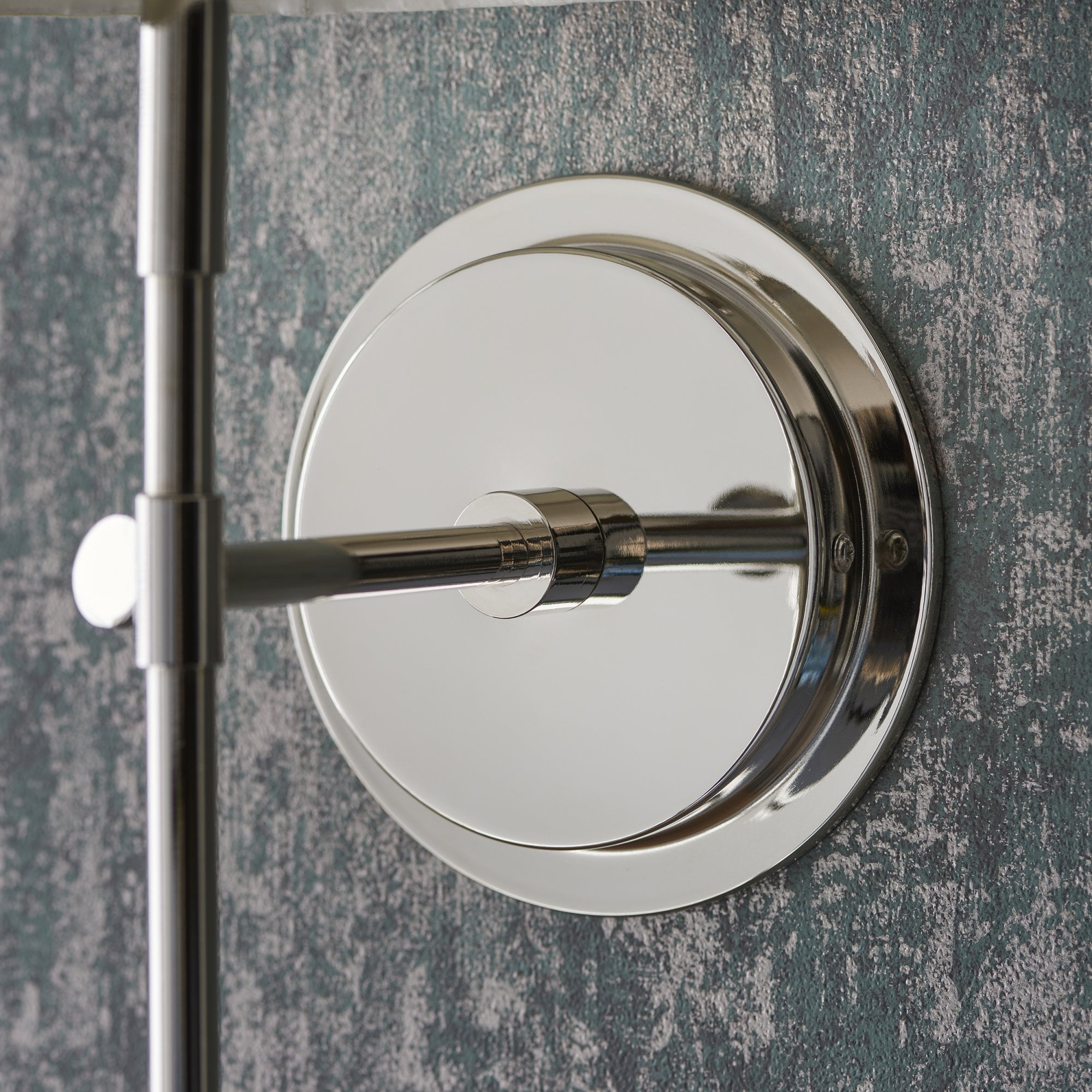 Endon Rennes Single Light Wall - Polished Nickel (No Shade)