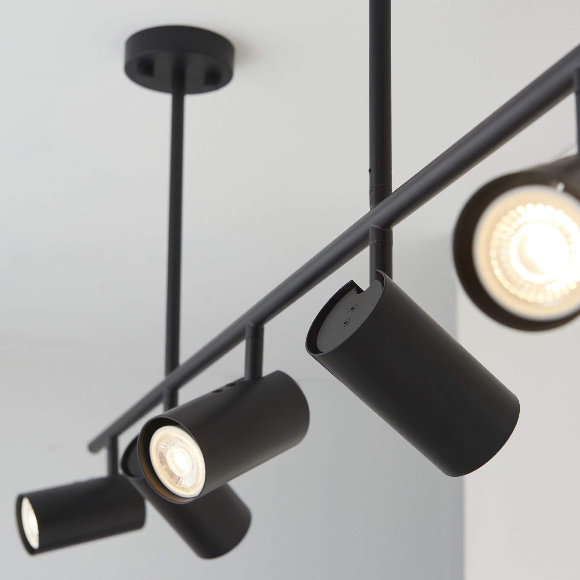 Endon Rez 5 Light Bar Spotlight - Matt Black