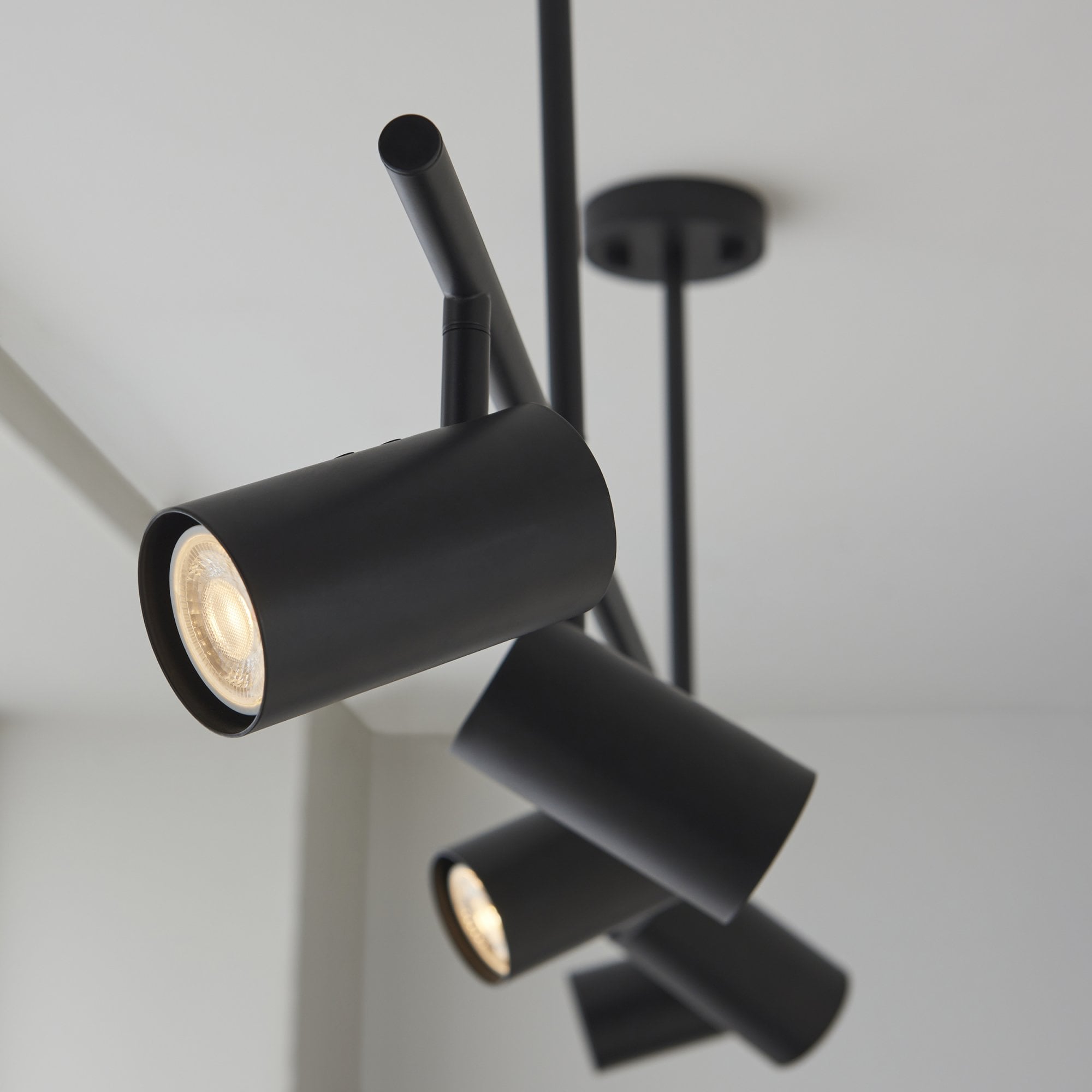 Endon Rez 5 Light Bar Spotlight - Matt Black