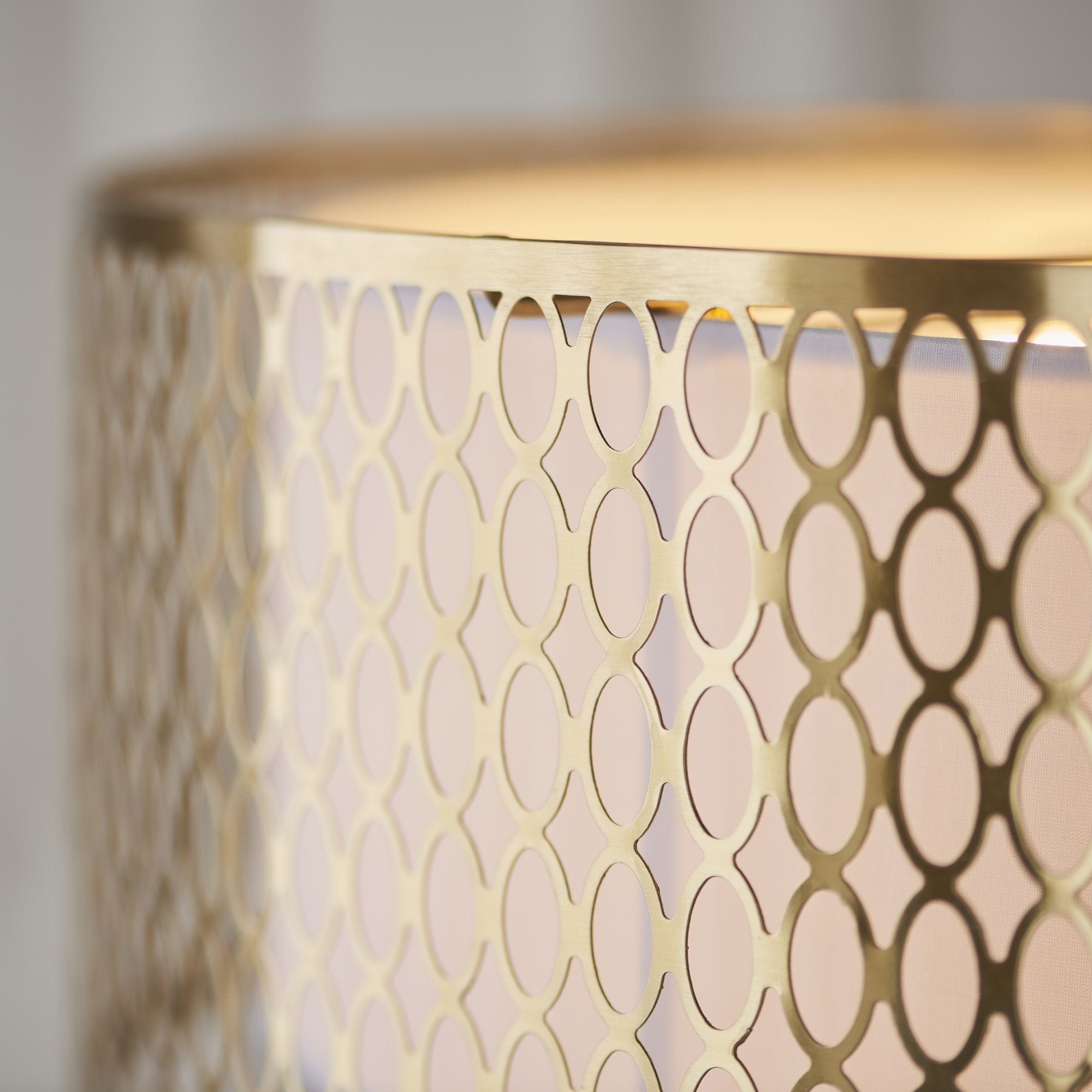 Endon Cordero 3 Light Pendant - Gold Plate