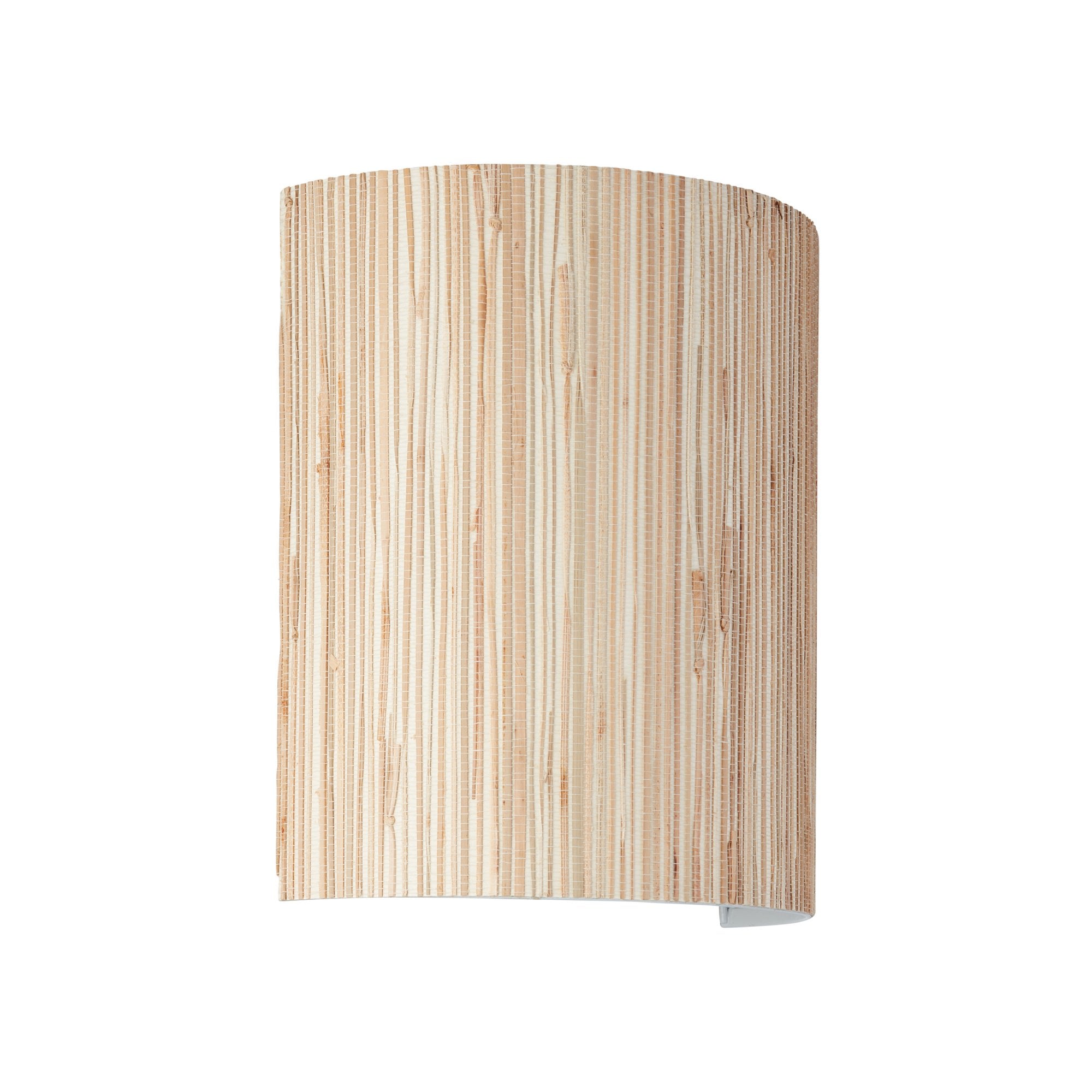 Endon Longshore Single Wall Light - Woven Seagrass