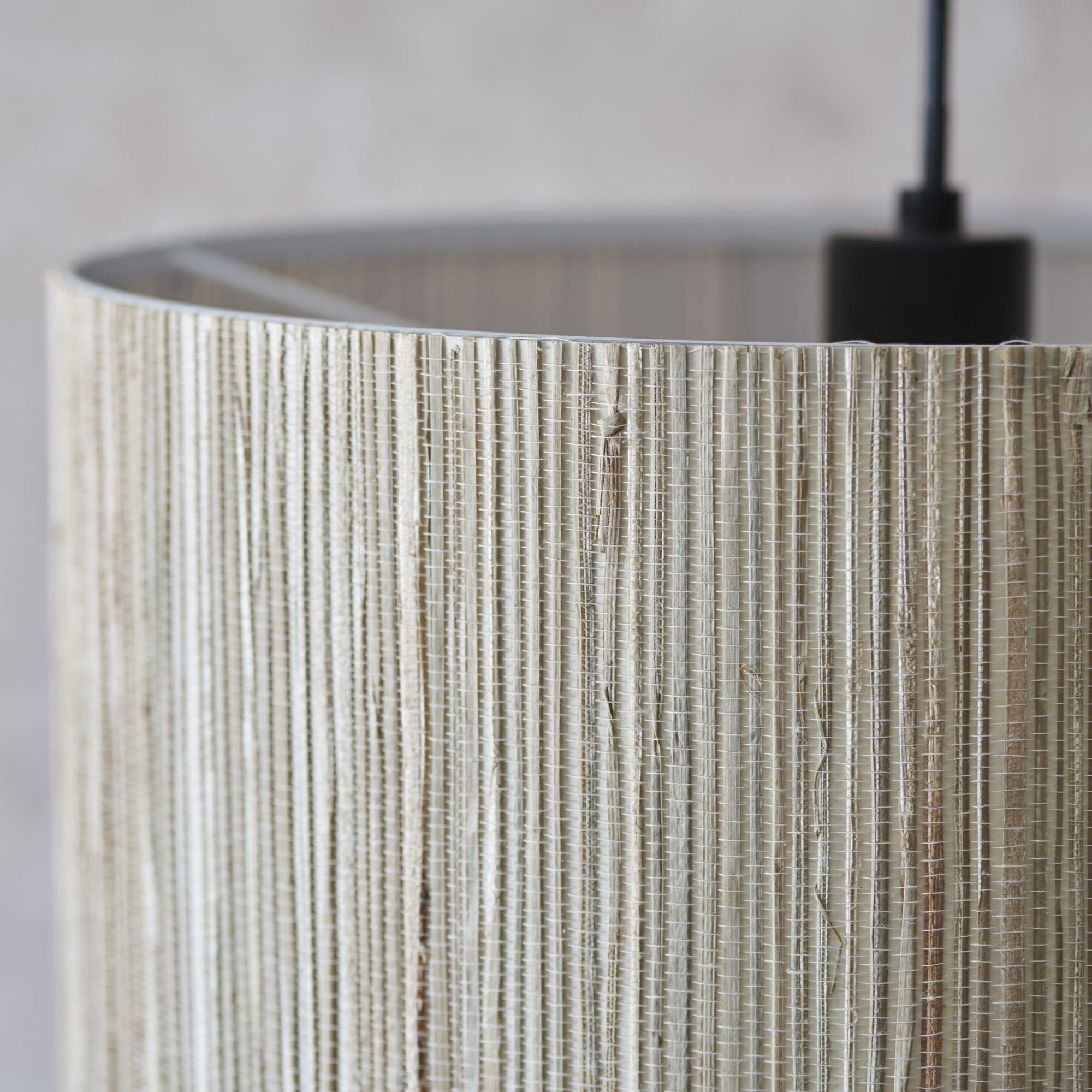 Endon Longshore Single Light Pendant - Woven Seagrass