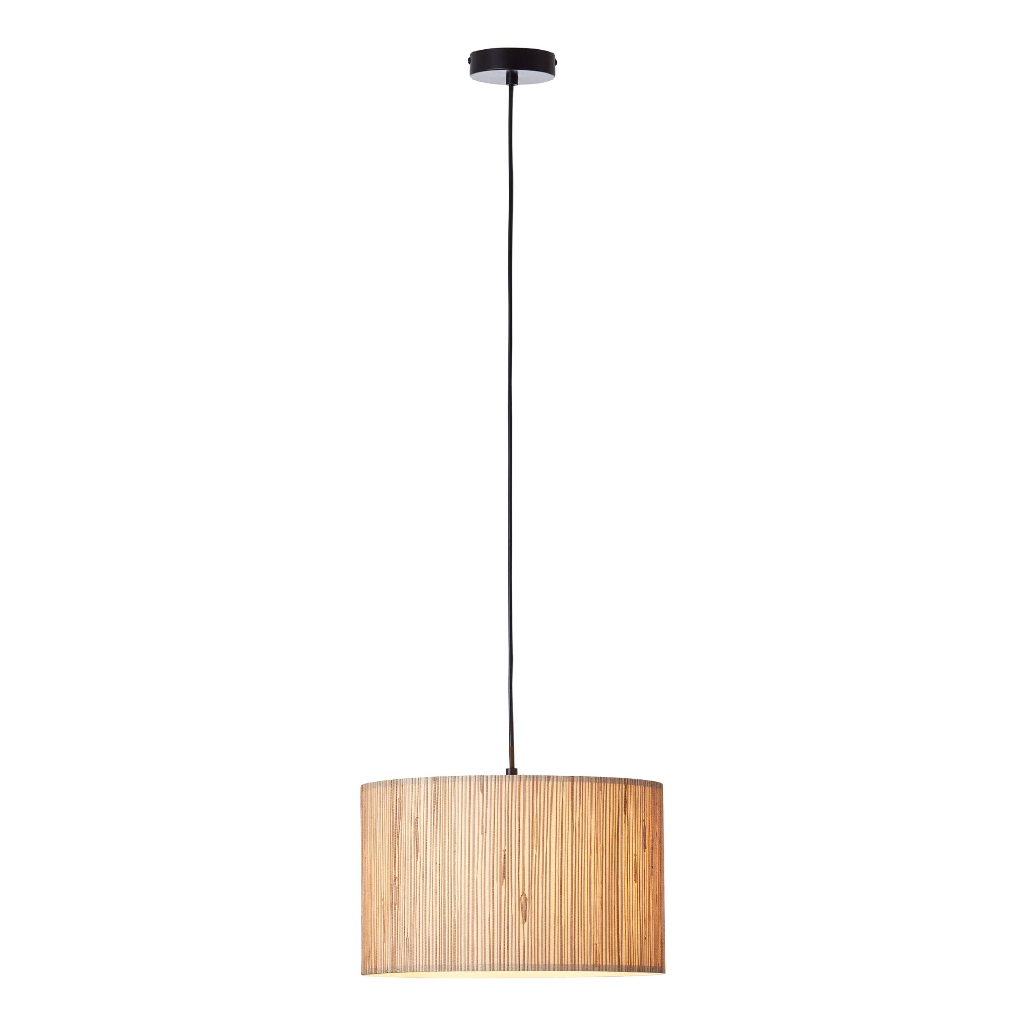 Endon Longshore Single Light Pendant - Woven Seagrass