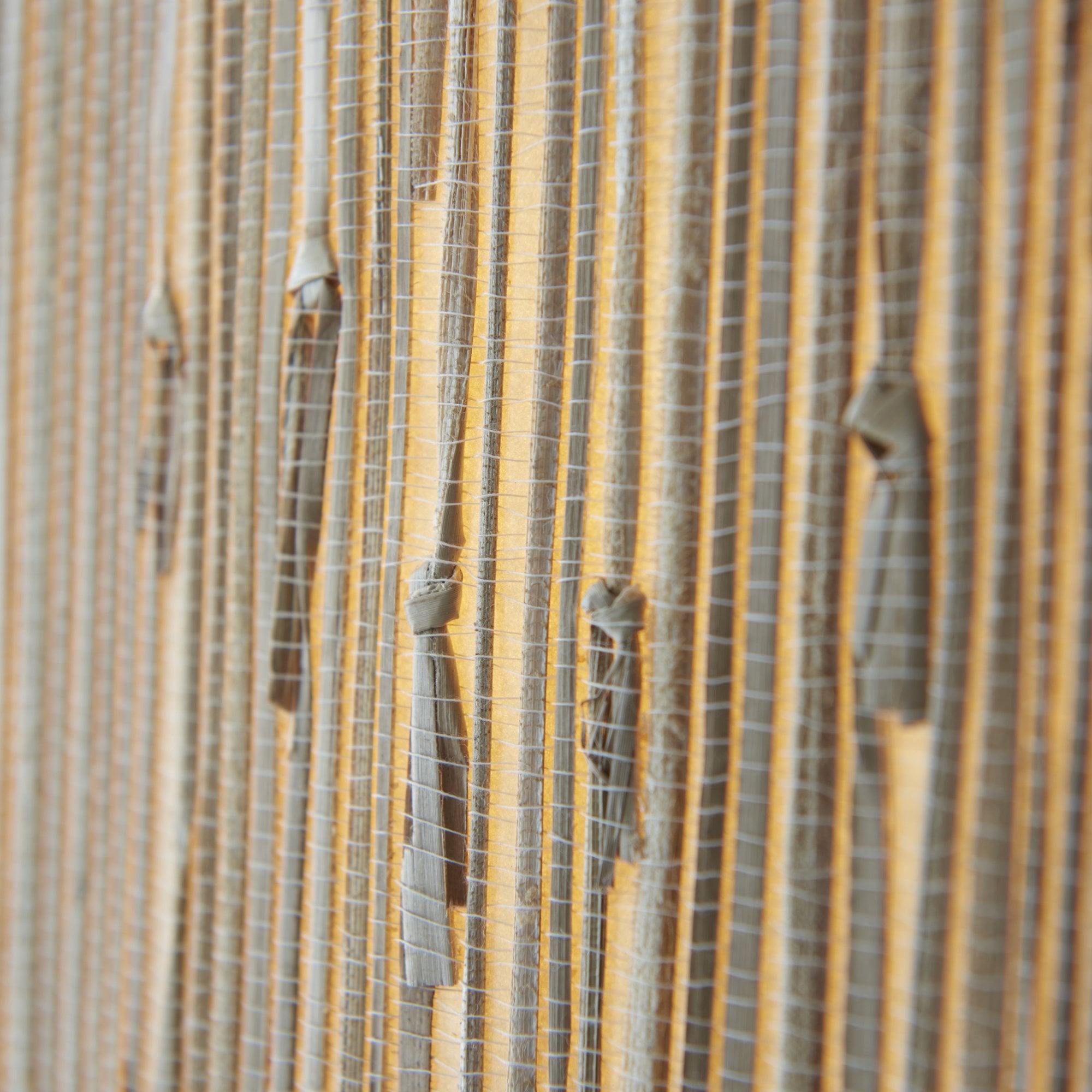 Endon Longshore 2 Light Linear Pendant - Woven Seagrass