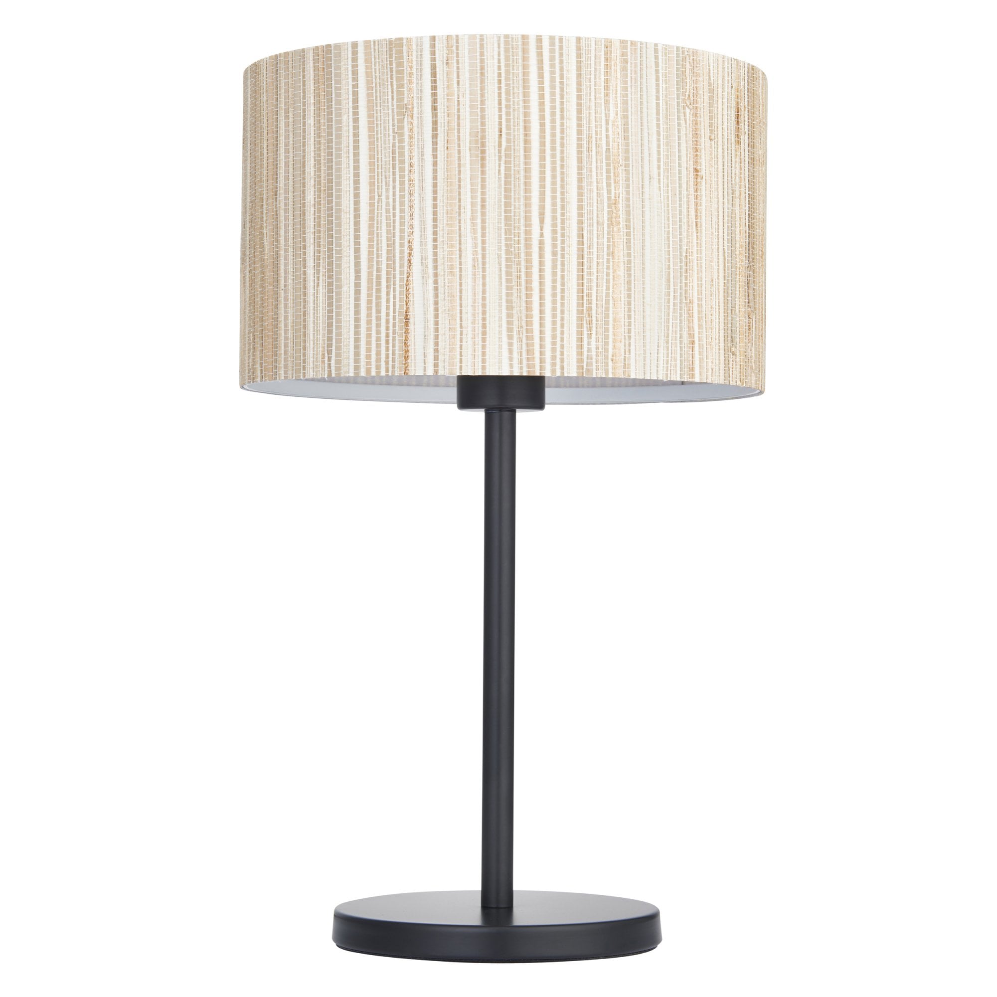 Endon Longshore Single Light Table Lamp - Woven Seagrass