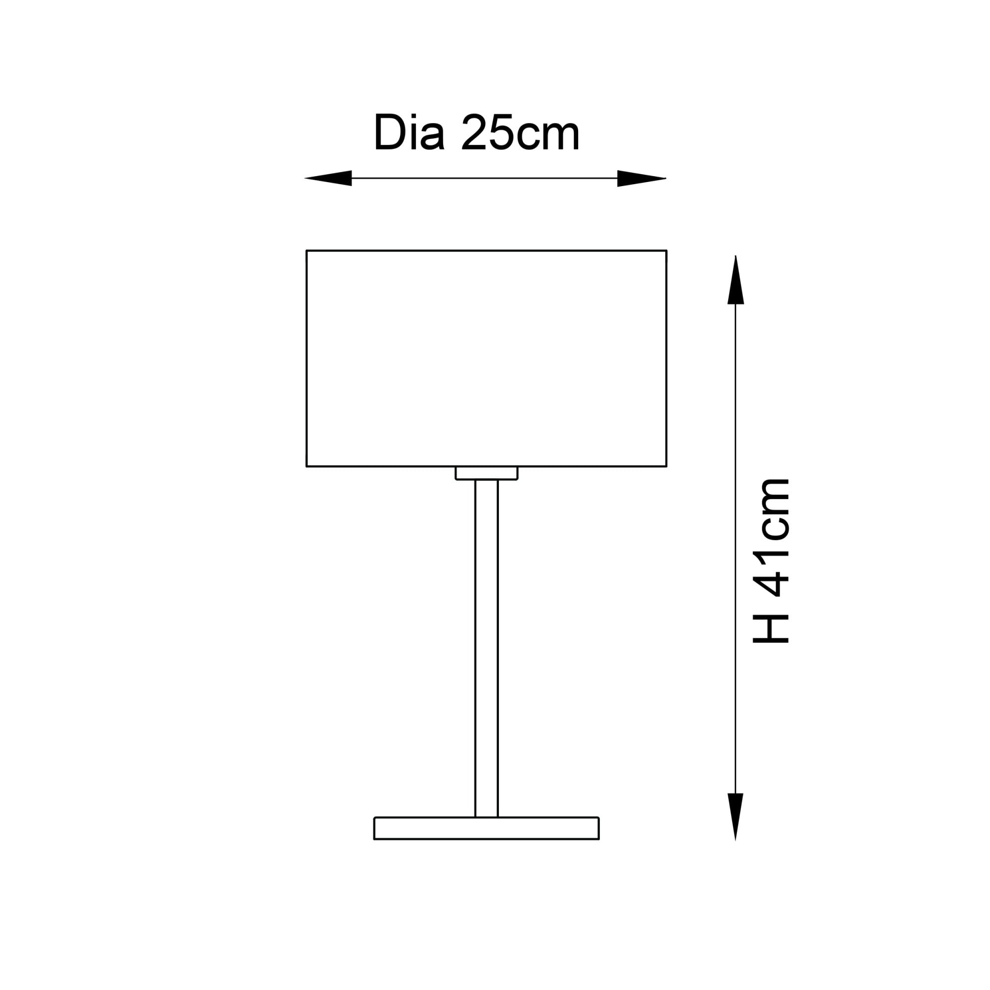 Endon Longshore Single Light Table Lamp - Woven Seagrass
