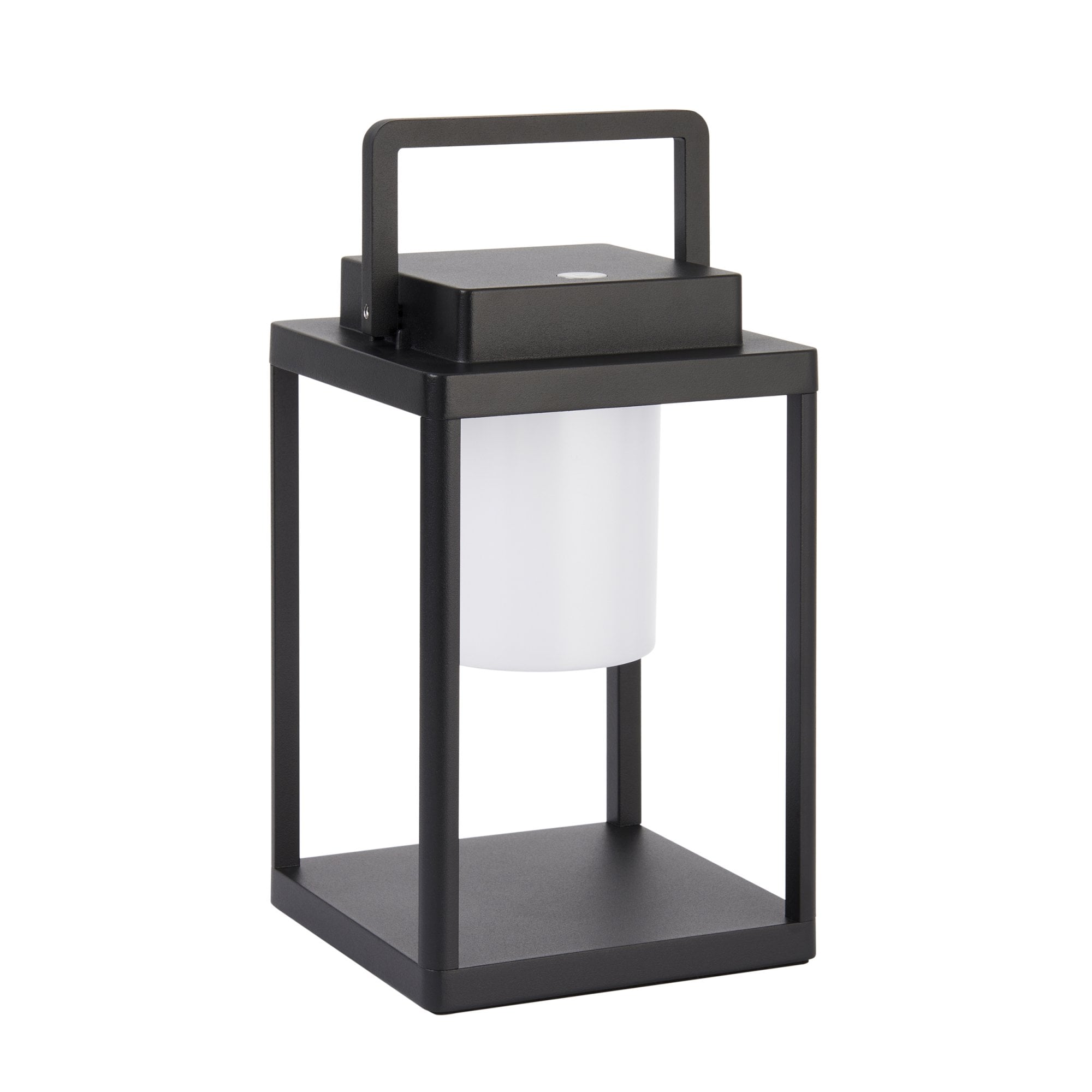 Endon Voyage USB IP44 Table Lantern - Matt Black