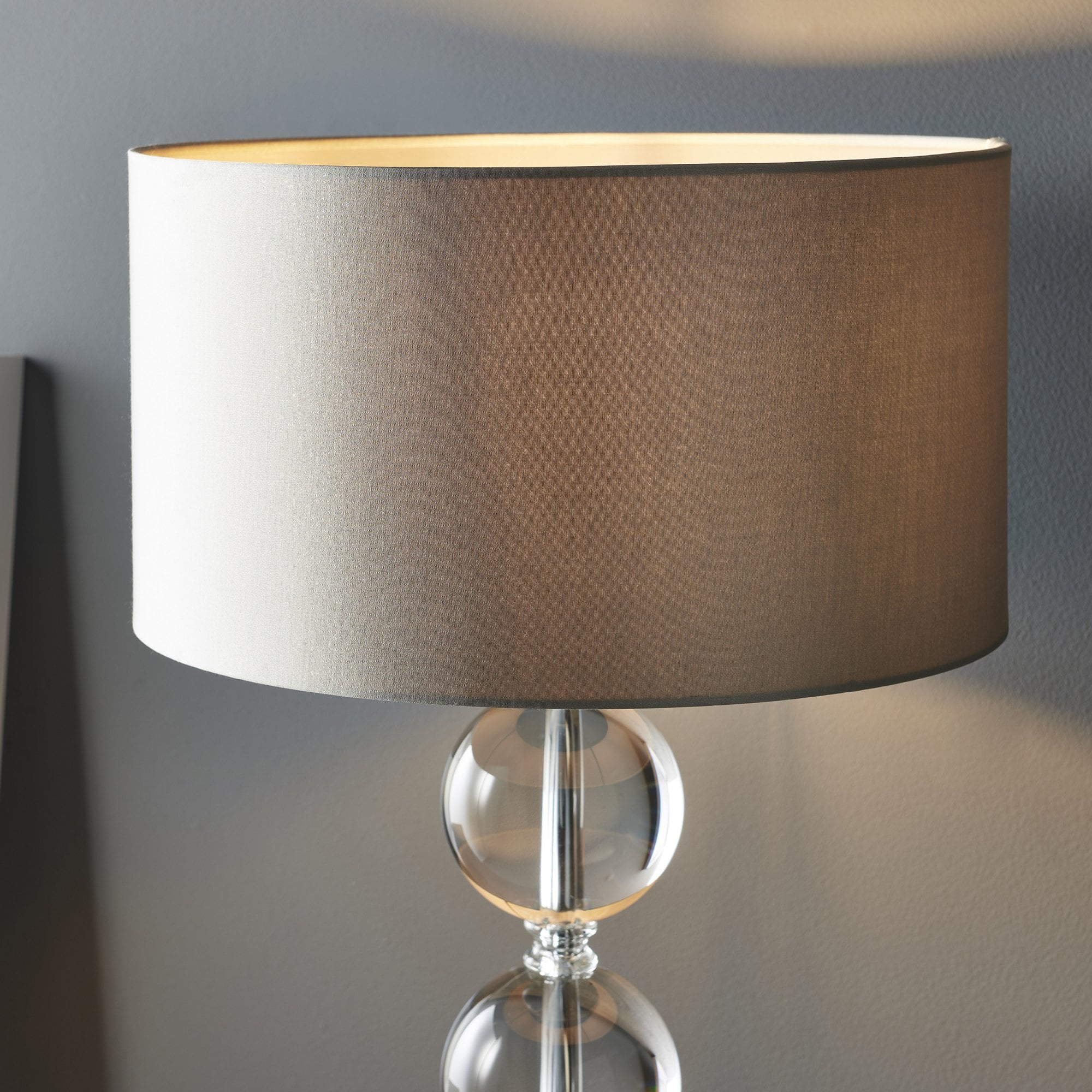 Endon Neptune Table Lamp - Clear Crystal - Base Only - 56cm Tall