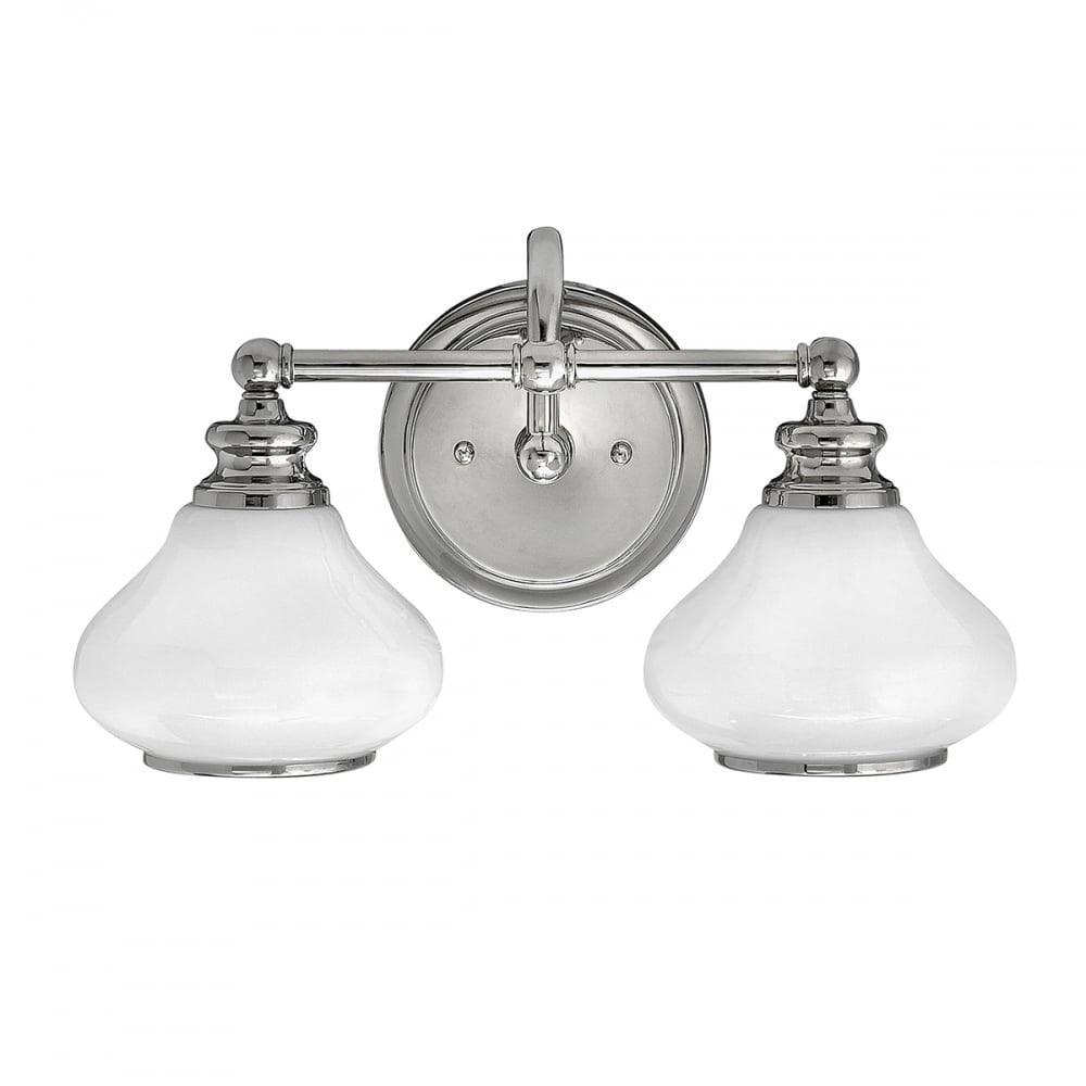 Hinkley Ainsley 2 Light Wall Light - Polished Chrome