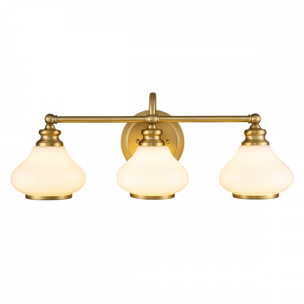 Hinkley Ainsley 3 Light Wall Light - Burnished Brass