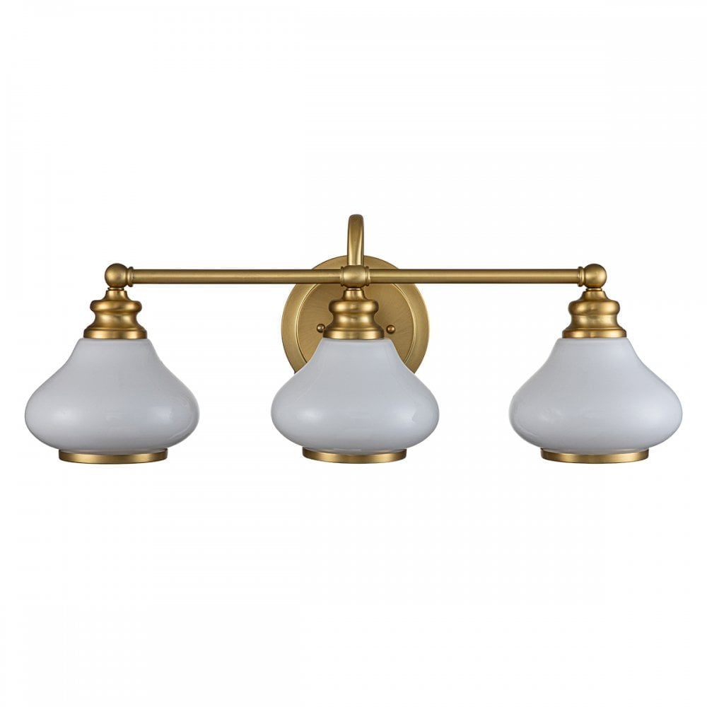 Hinkley Ainsley 3 Light Wall Light - Burnished Brass