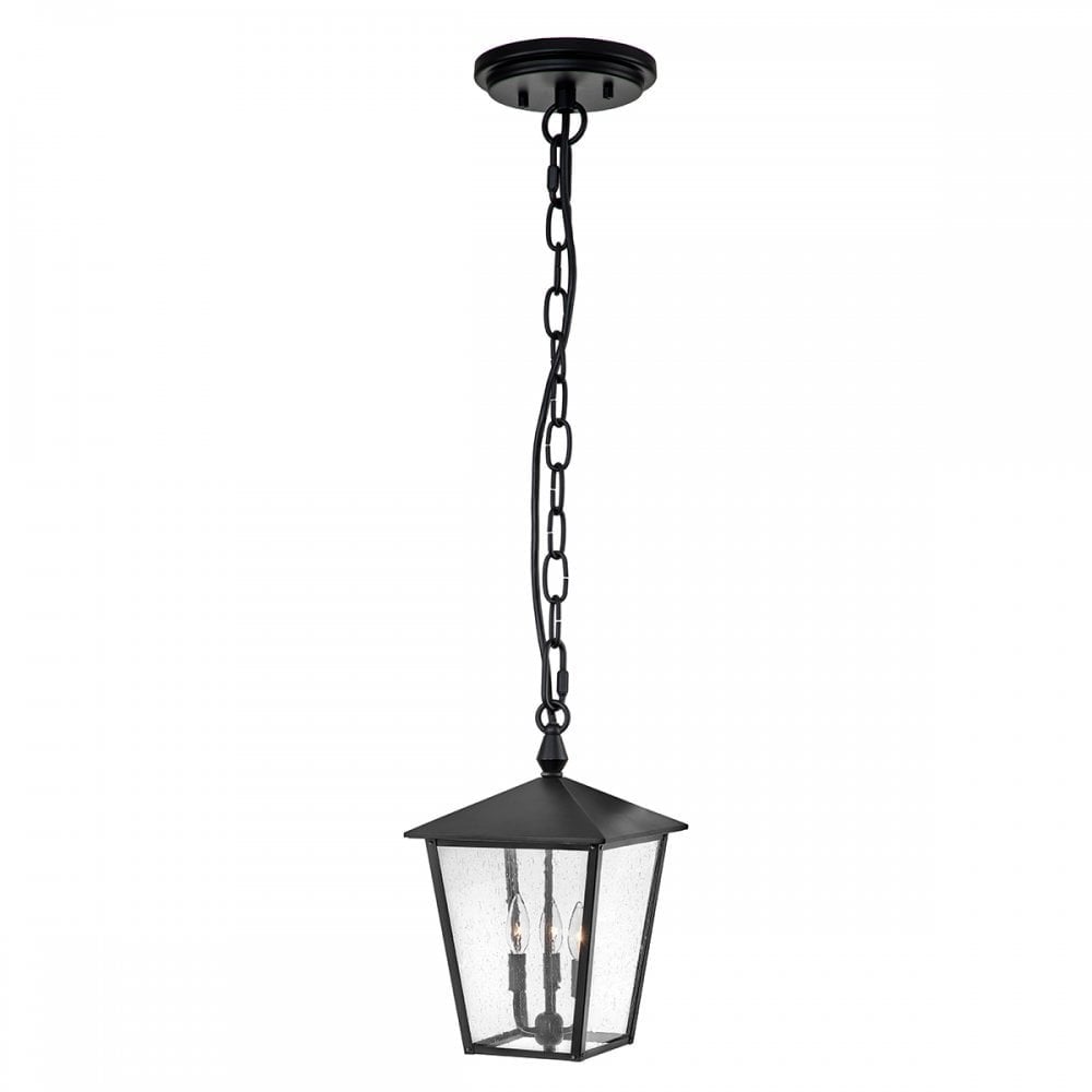 Hinkley Huntersfield 3 Light Large Chain Lantern - Black