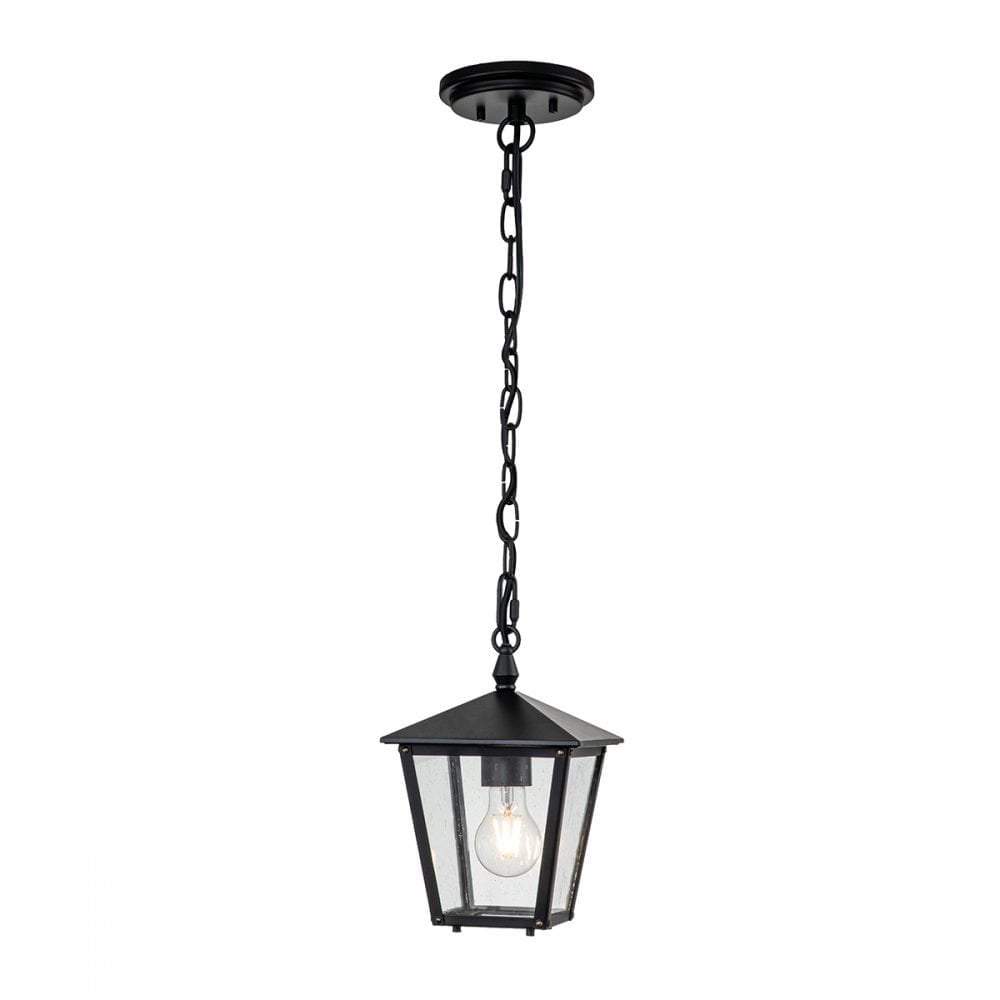 Hinkley Huntersfield Single Small Chain Lantern - Black