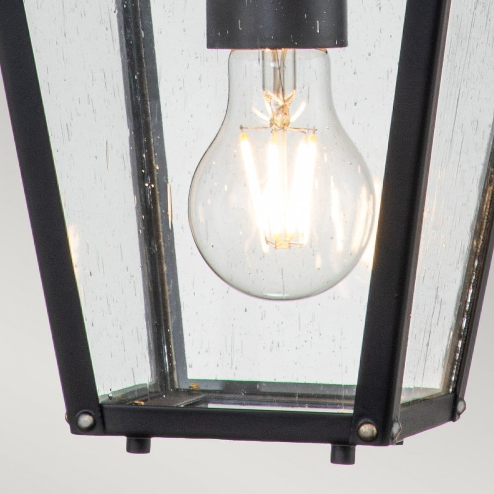 Hinkley Huntersfield Single Small Chain Lantern - Black