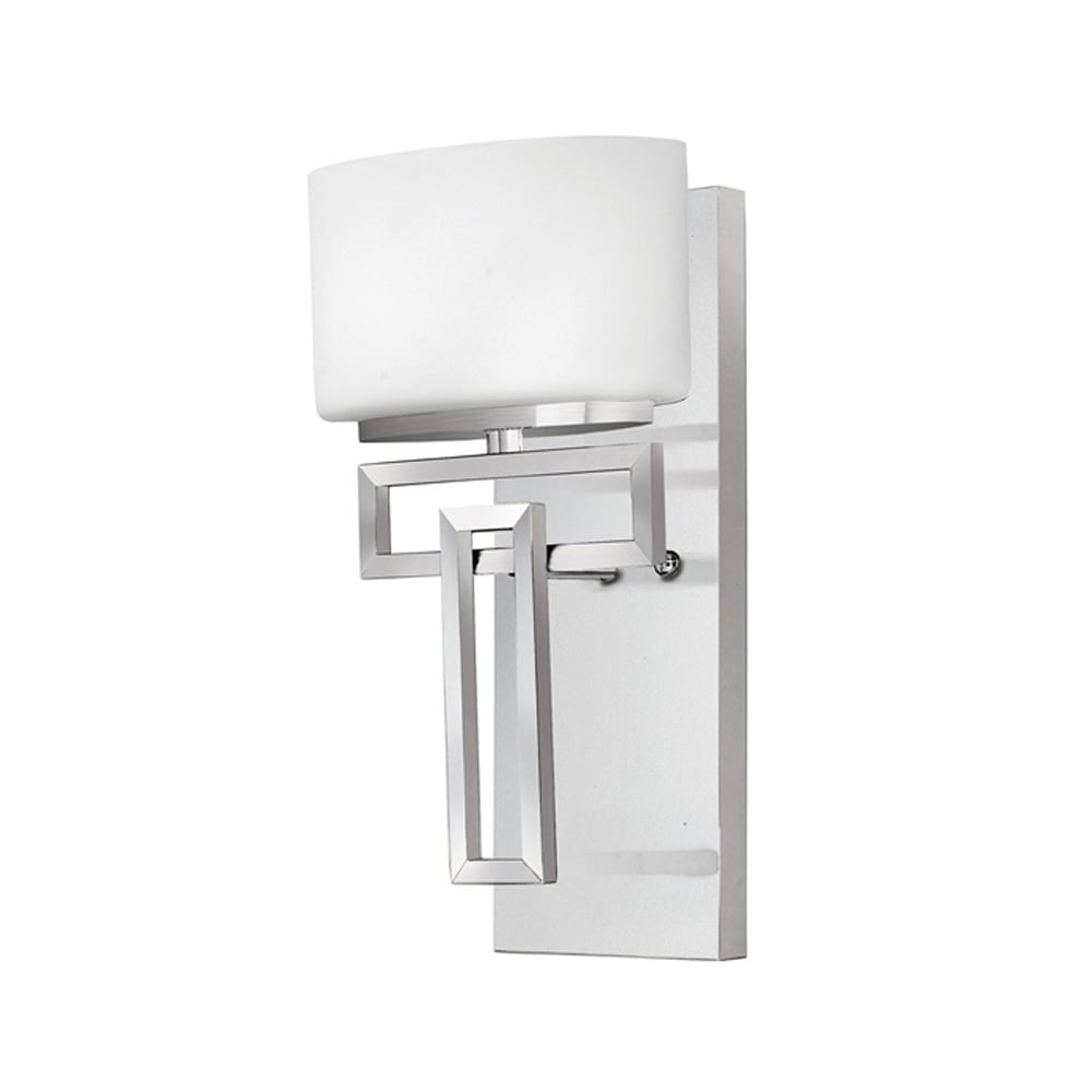 Hinkley Lanza Single Wall Light - Polished Chrome IP44