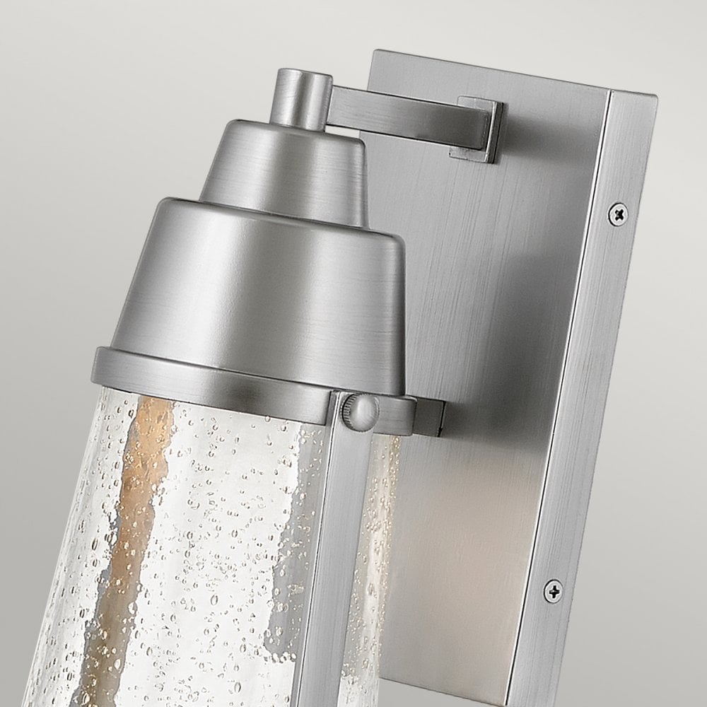 Hinkley Miles Single Wall Lantern - Painted Satin Nickel