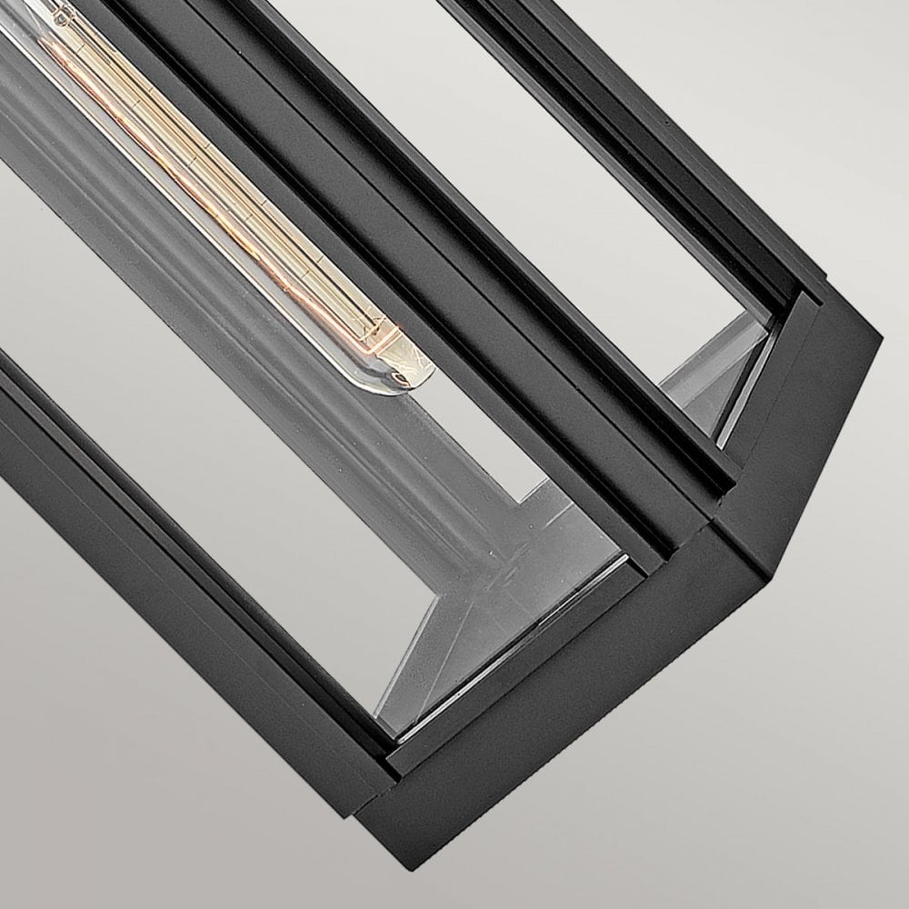 Hinkley Sag Harbor Single Small Wall Lantern - Black