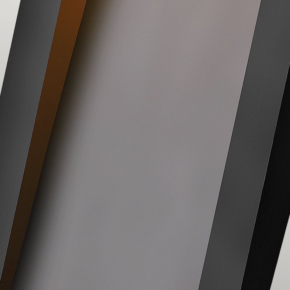 Hinkley Taper LED Wall Lantern 610mm - Textured Black