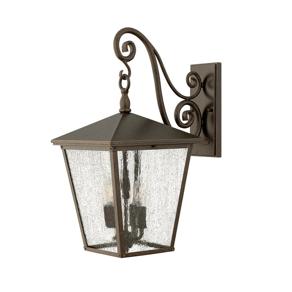Hinkley Trellis 4 Light Large Wall Lantern - Regency Bronze