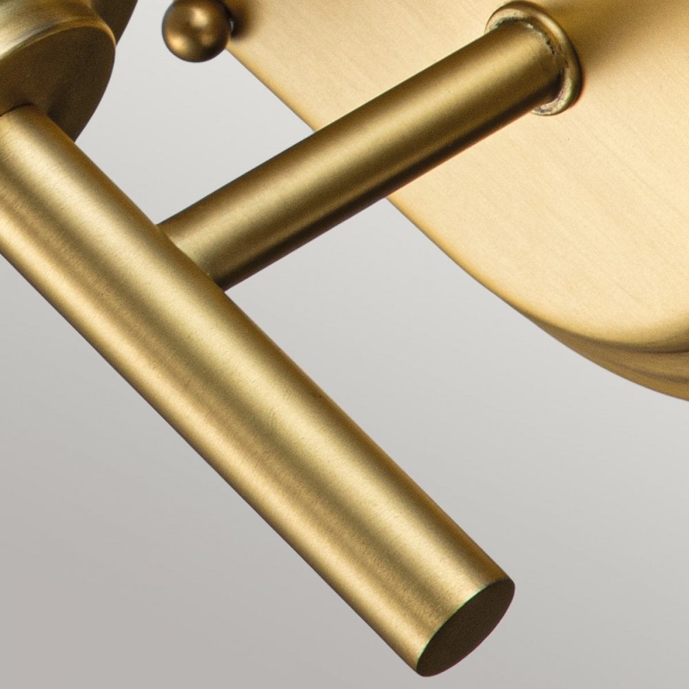 Feiss Malibu Single Wall Light - Brushed Brass