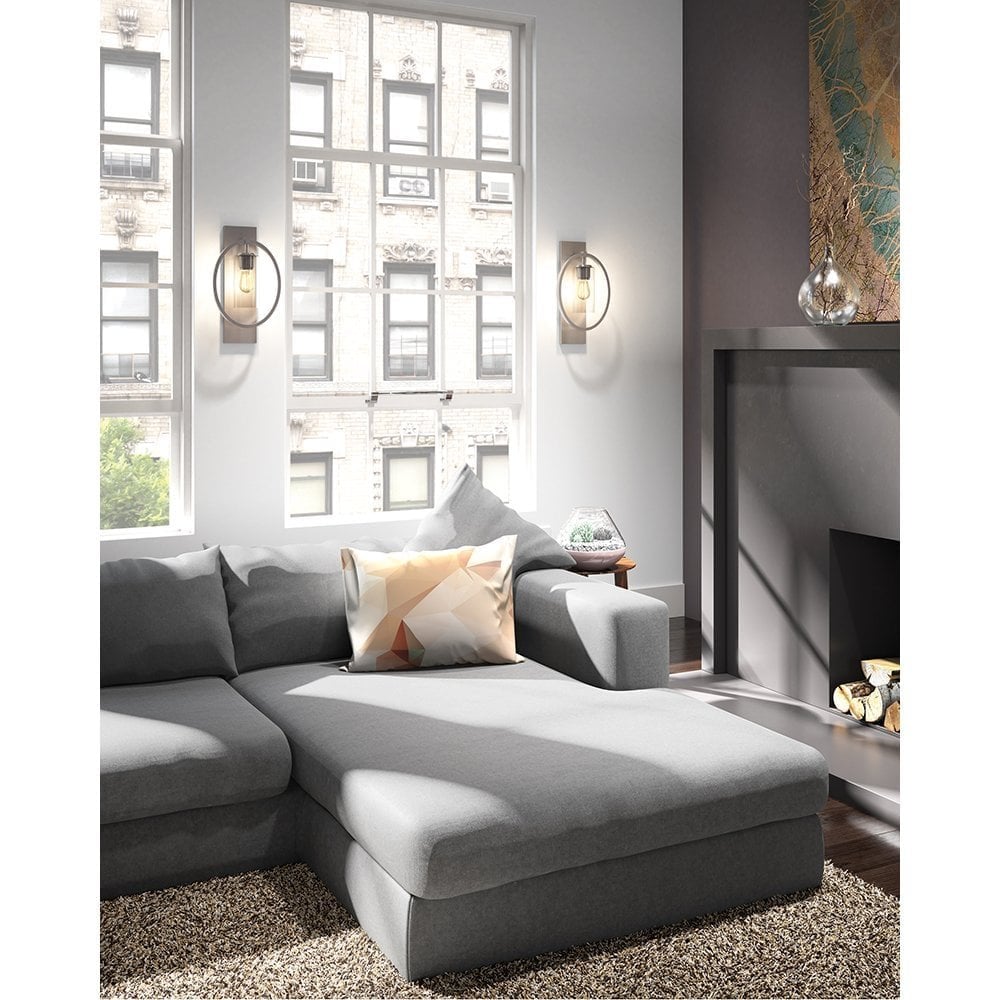 Feiss Marlena Single Wall Light - Polished Chrome