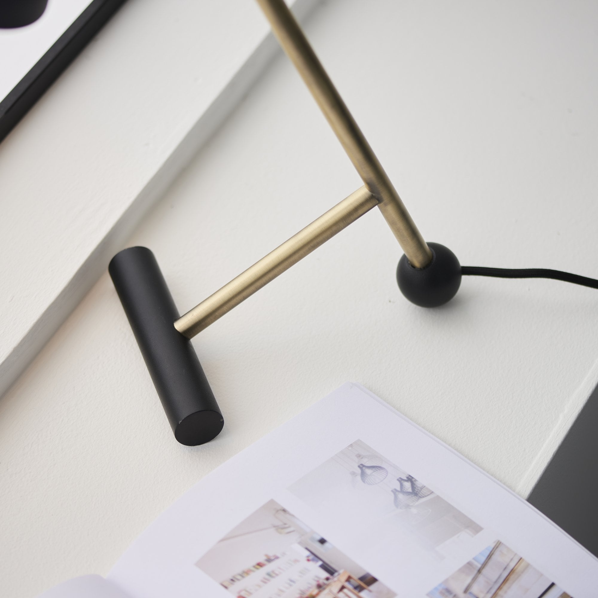Endon Robot Reading Lamp - Matt Black