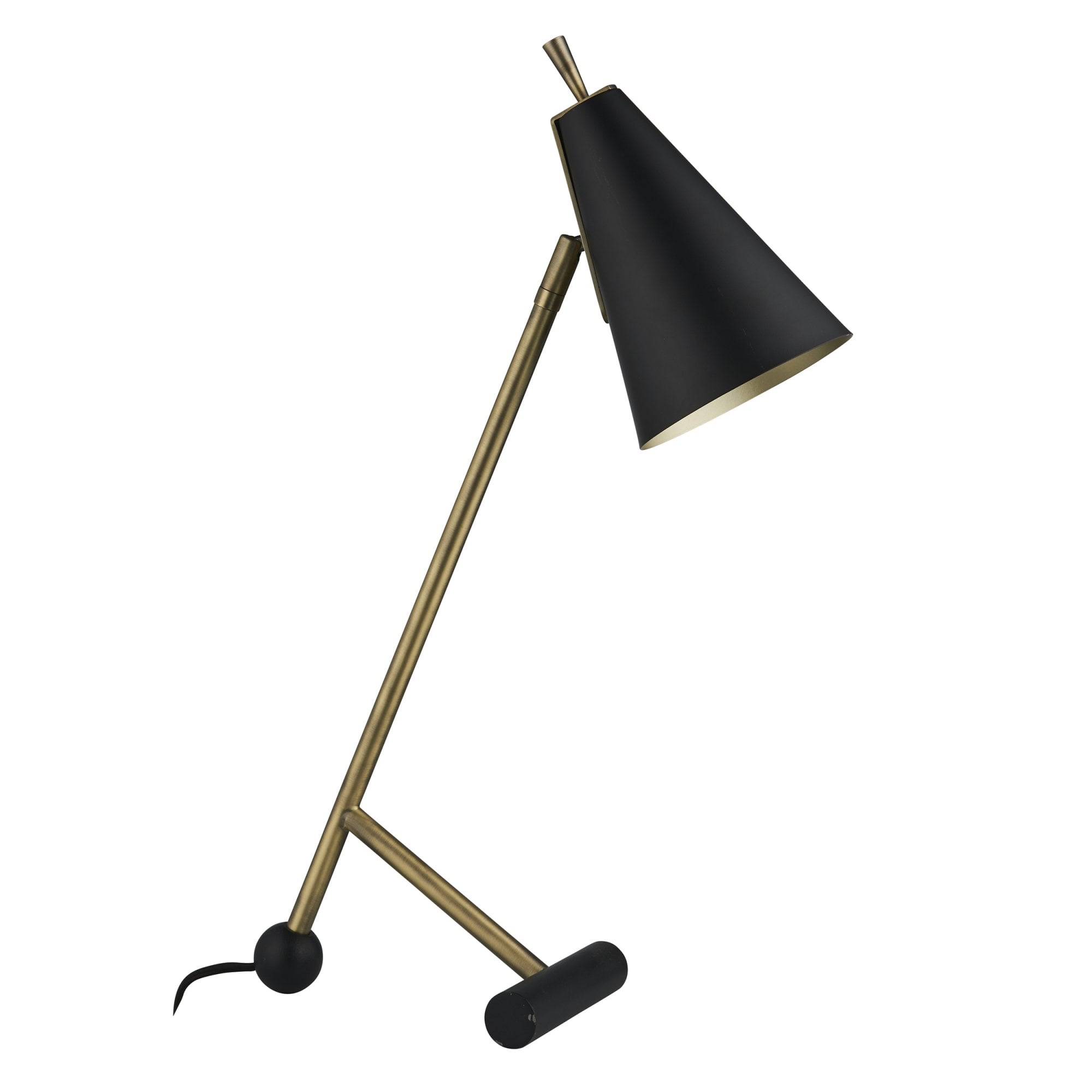 Endon Robot Reading Lamp - Matt Black