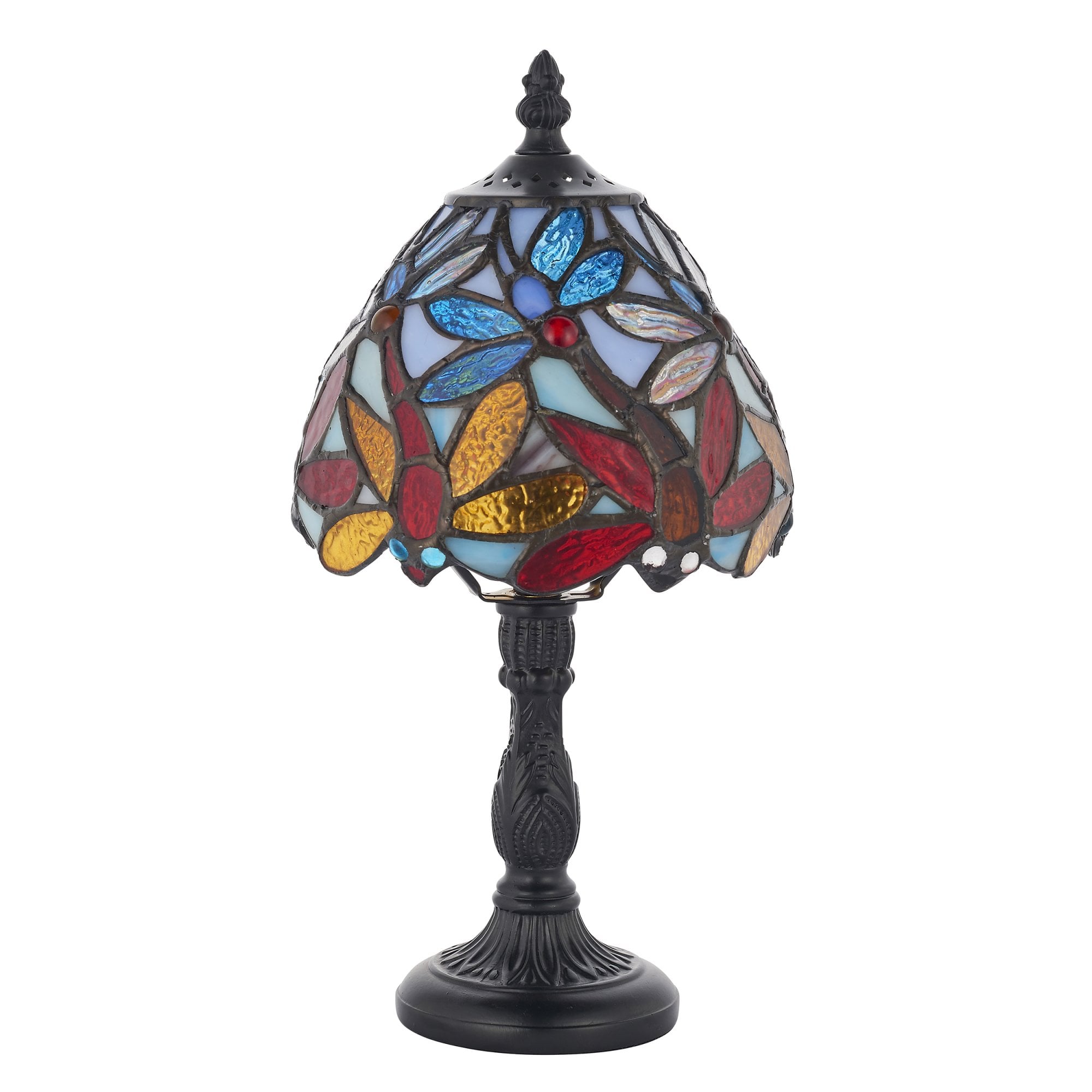 Interiors 1900 Lorette Mini Table Lamp - Tiffany Glass