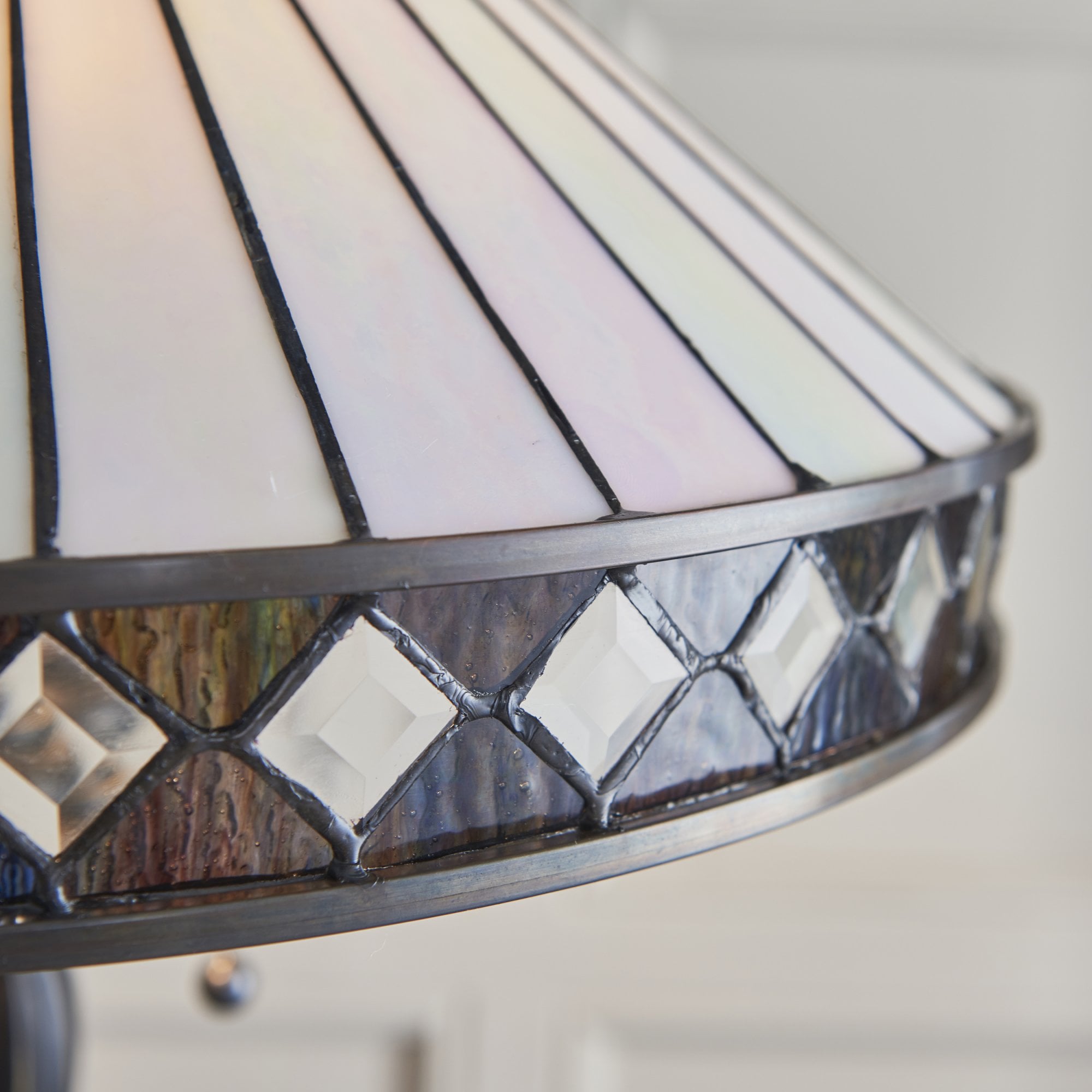 Interiors 1900 Fargo Floor Lamp - Tiffany Glass