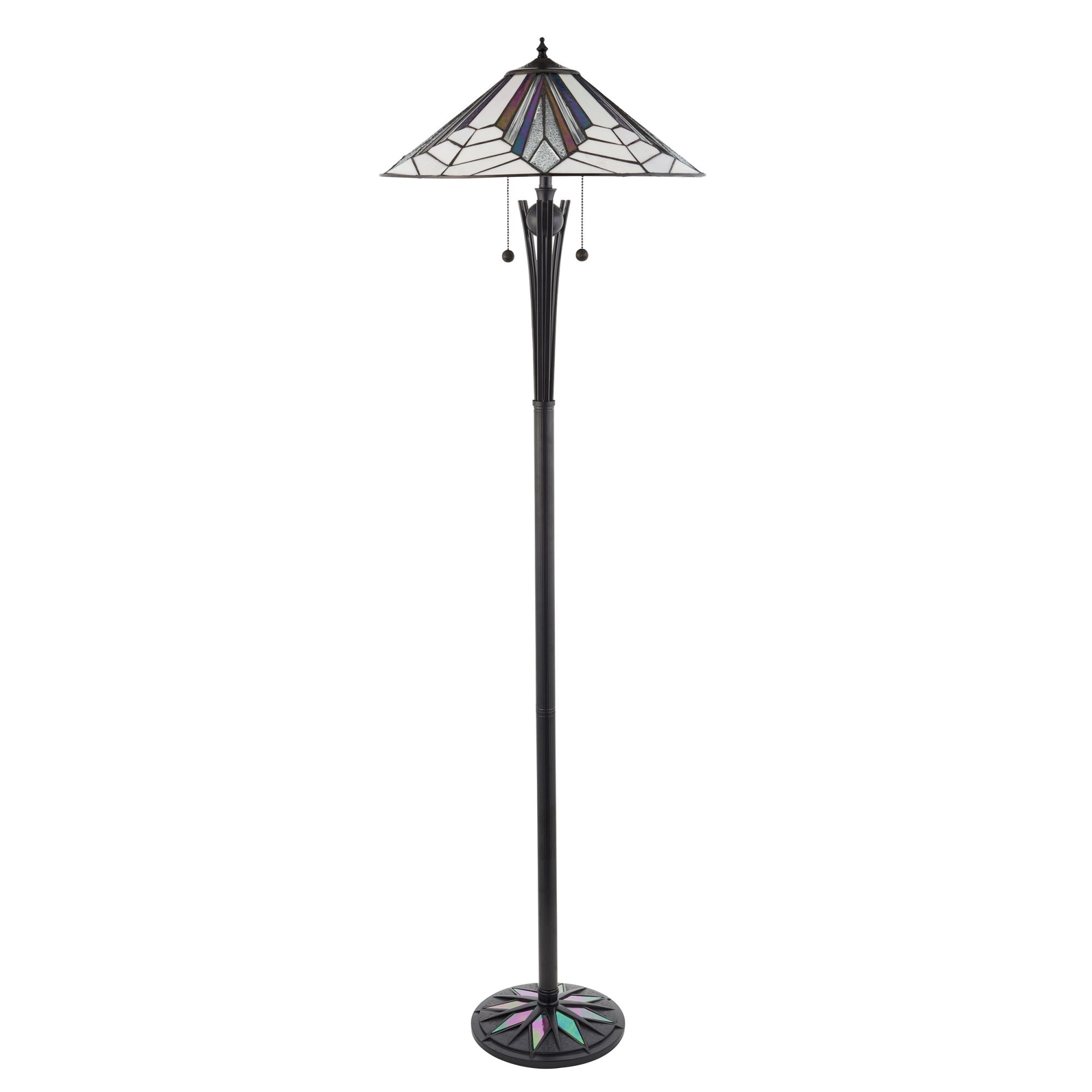 Interiors 1900 Astoria Floor Lamp - Tiffany Glass