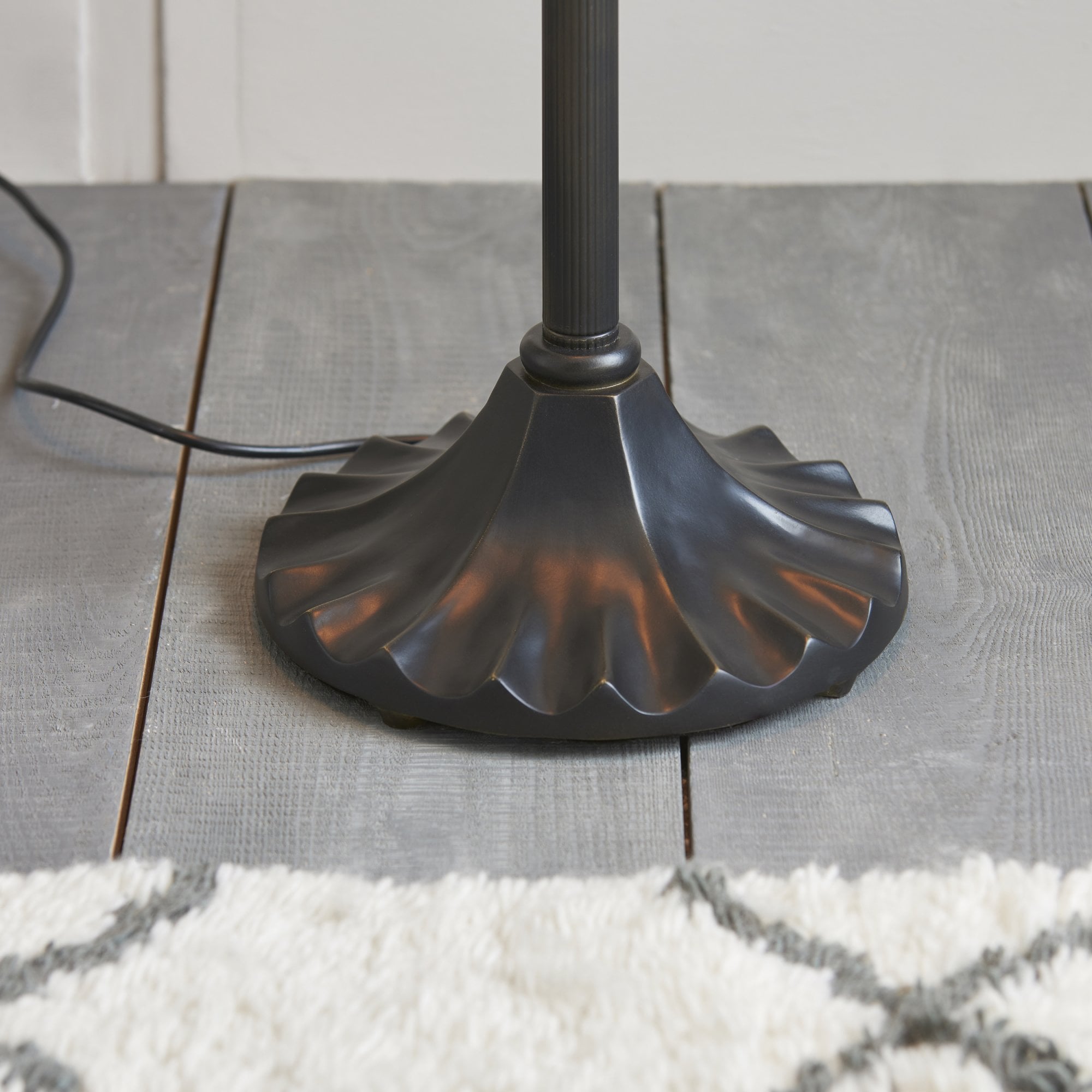 Interiors 1900 Jamelia Floor Lamp - Tiffany Glass