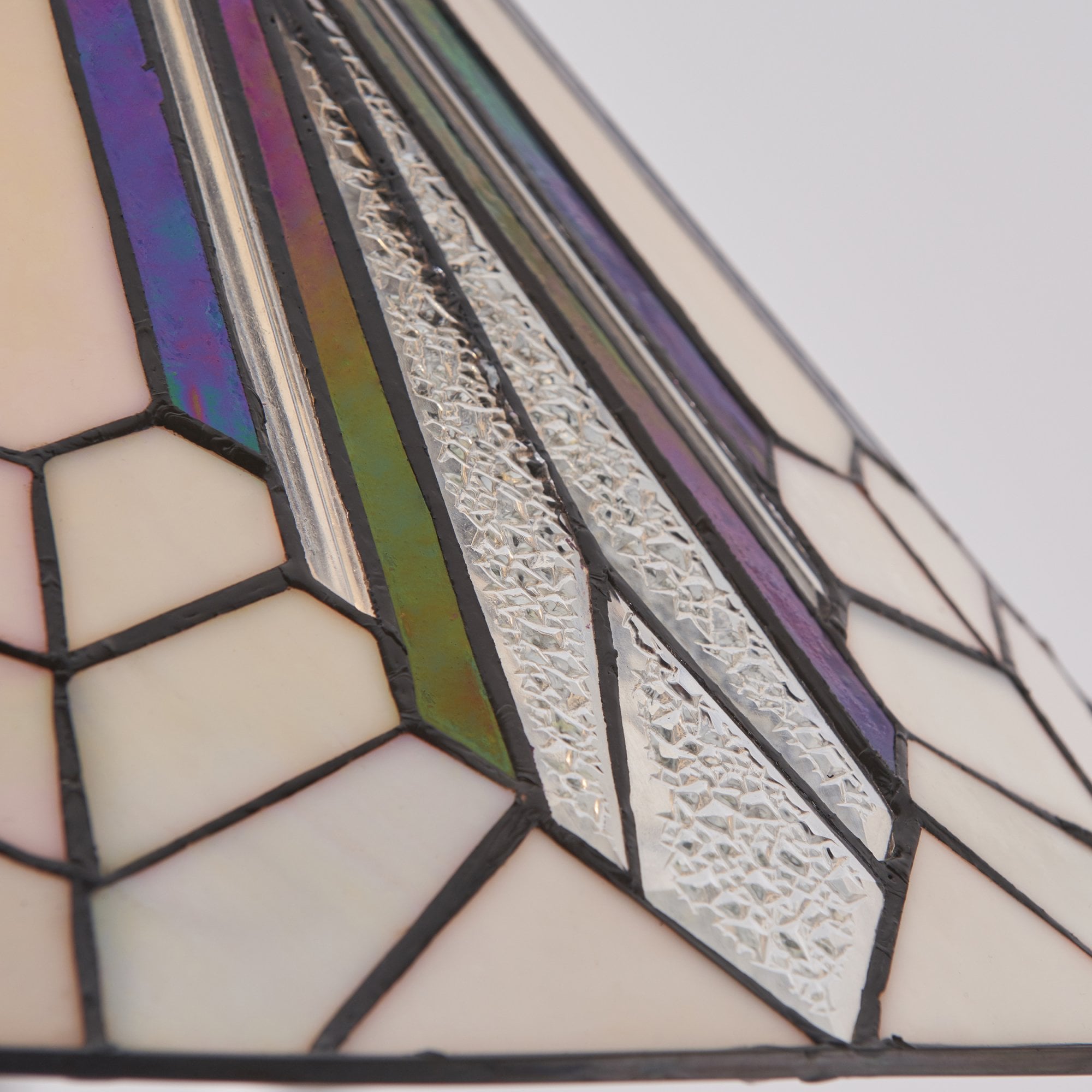 Interiors 1900 Astoria Medium Single Pendant - Tiffany Glass