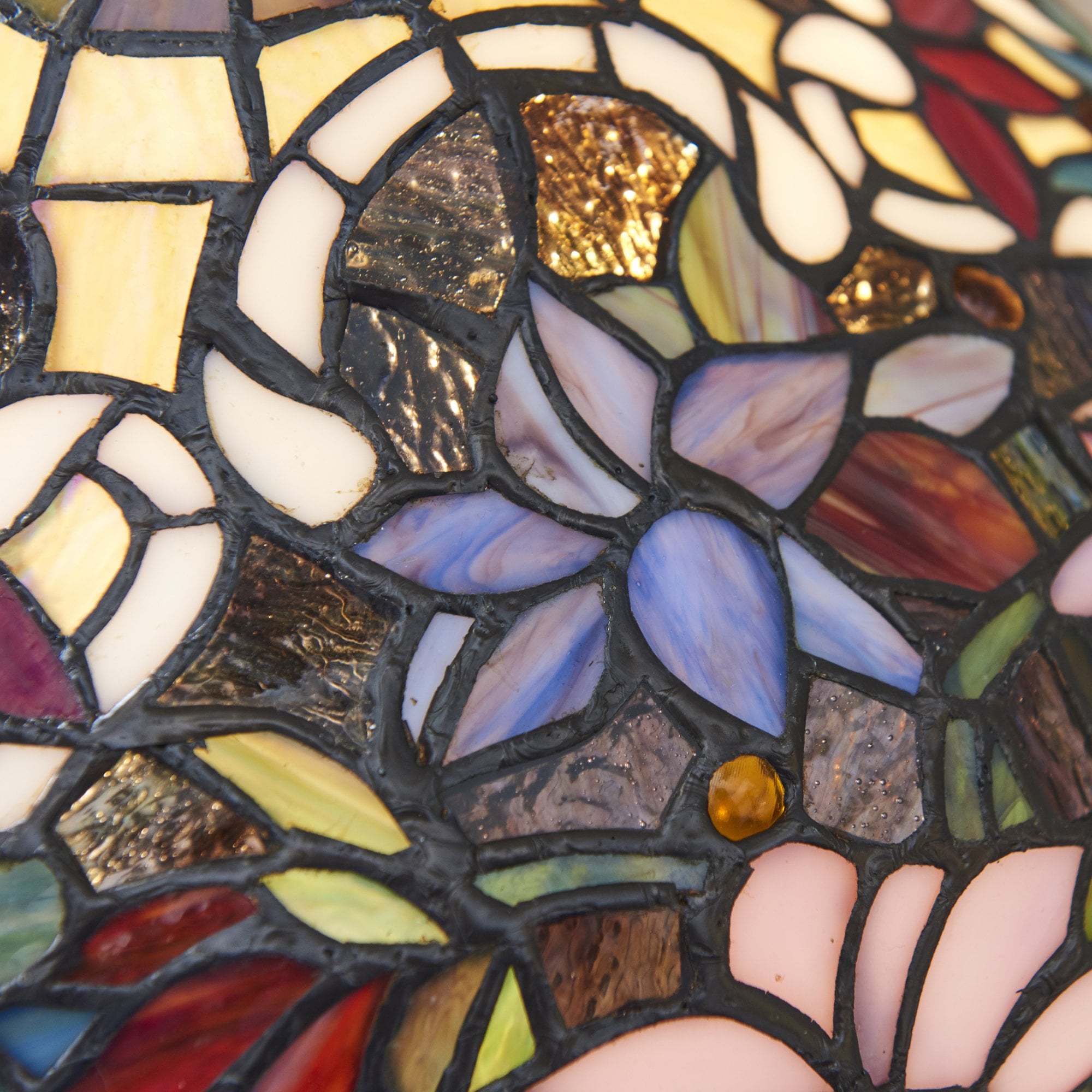 Interiors 1900 Sullivan Small Table Lamp - Tiffany Glass