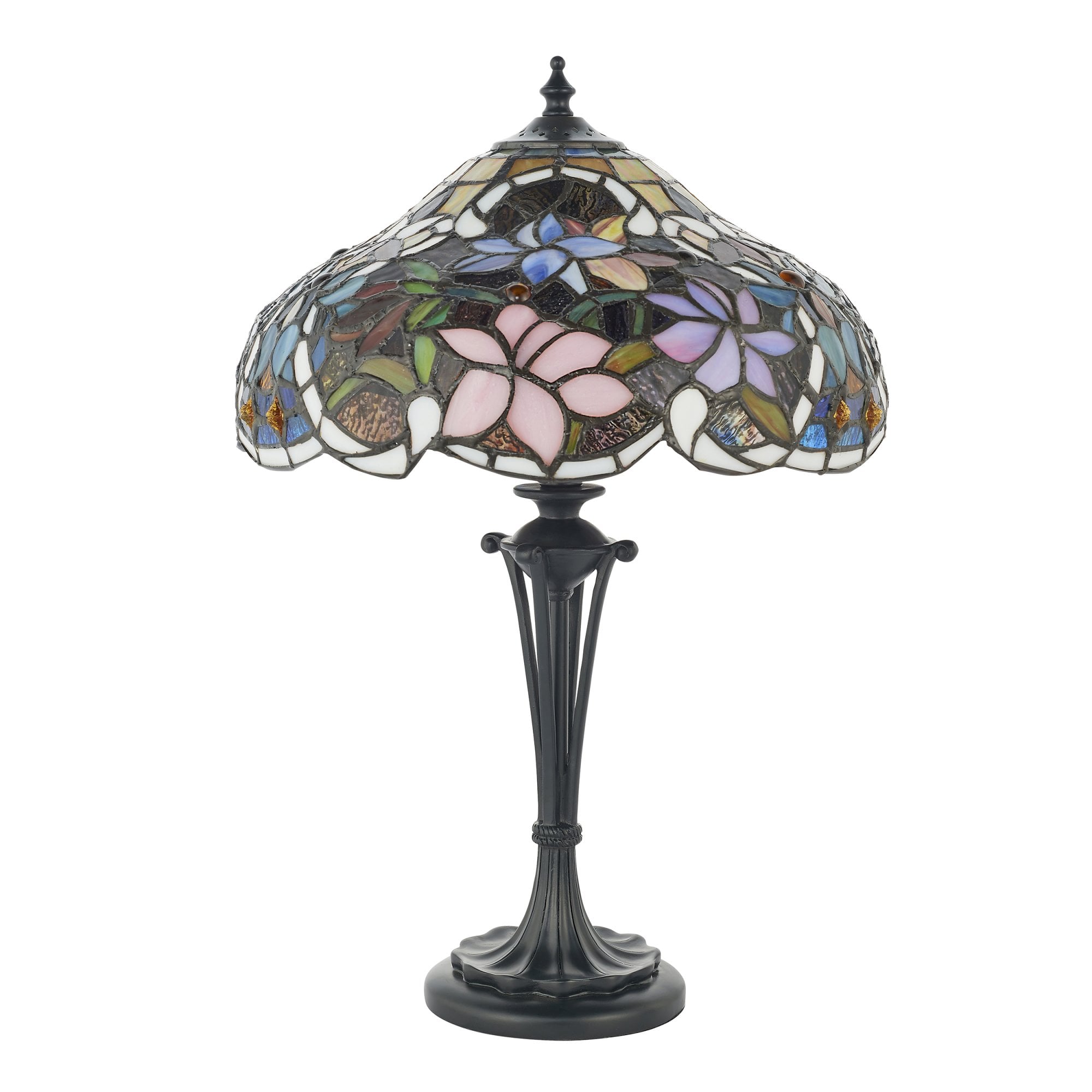 Interiors 1900 Sullivan Small Table Lamp - Tiffany Glass