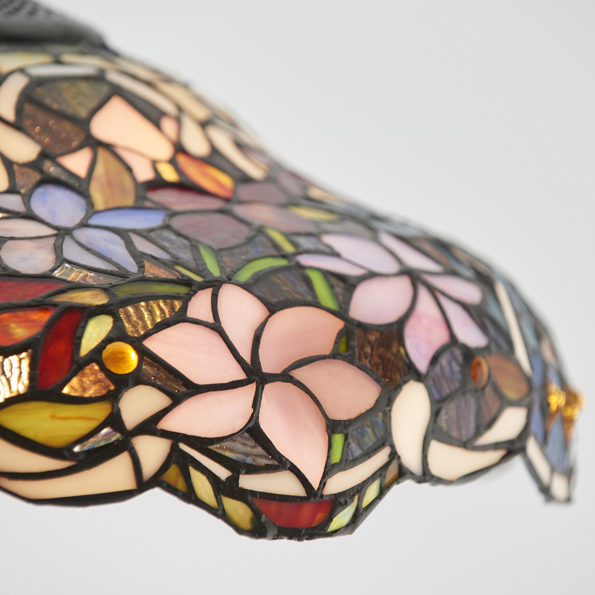 Interiors 1900 Sullivan Medium Single Pendant - Tiffany Glass