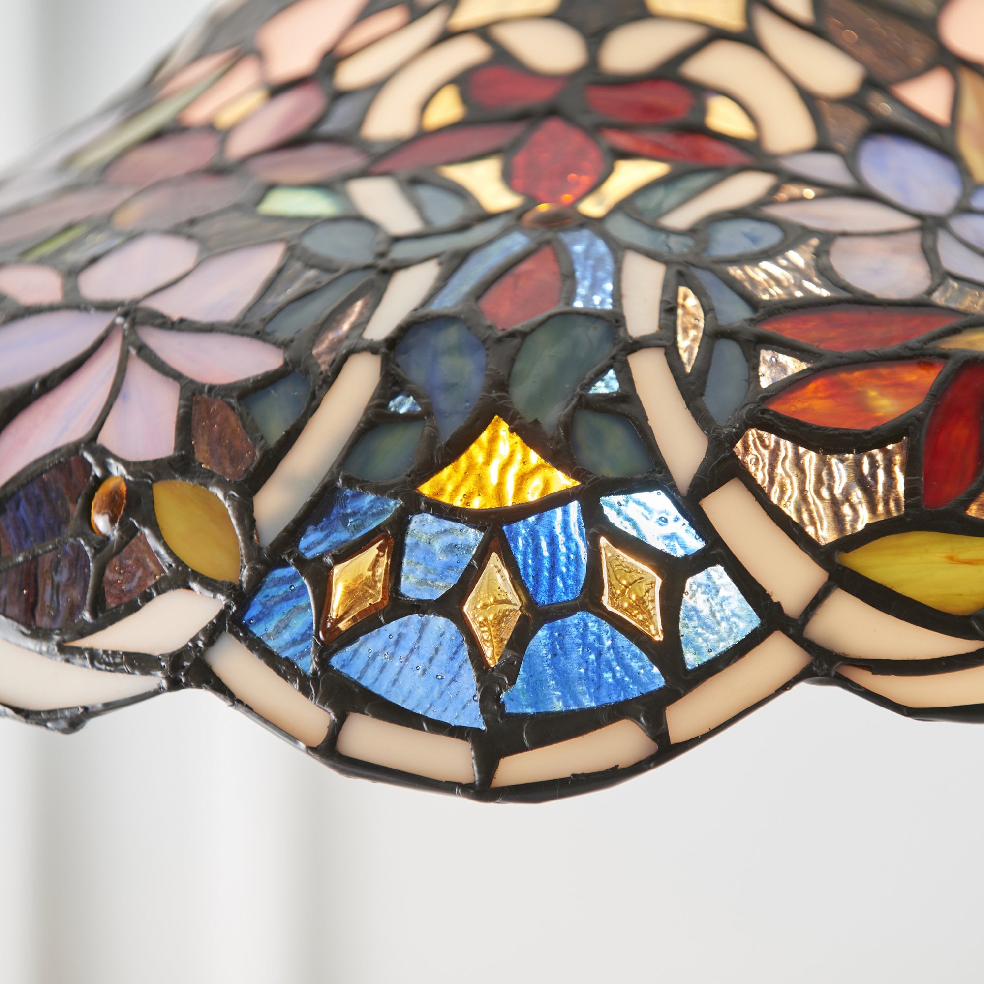 Interiors 1900 Sullivan Medium Single Pendant - Tiffany Glass