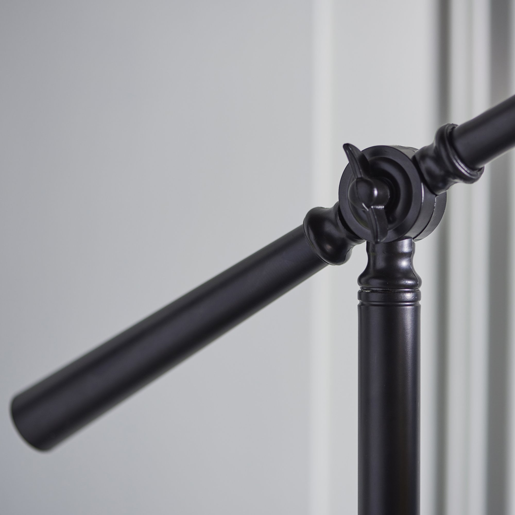 Interiors 1900 Dark Star Task Floor Lamp - Tiffany Glass