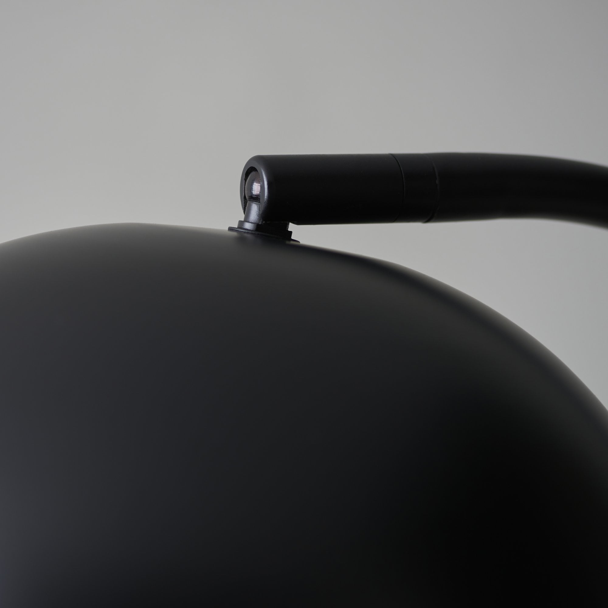 Endon Brodey Single Floor Lamp - Matt Black