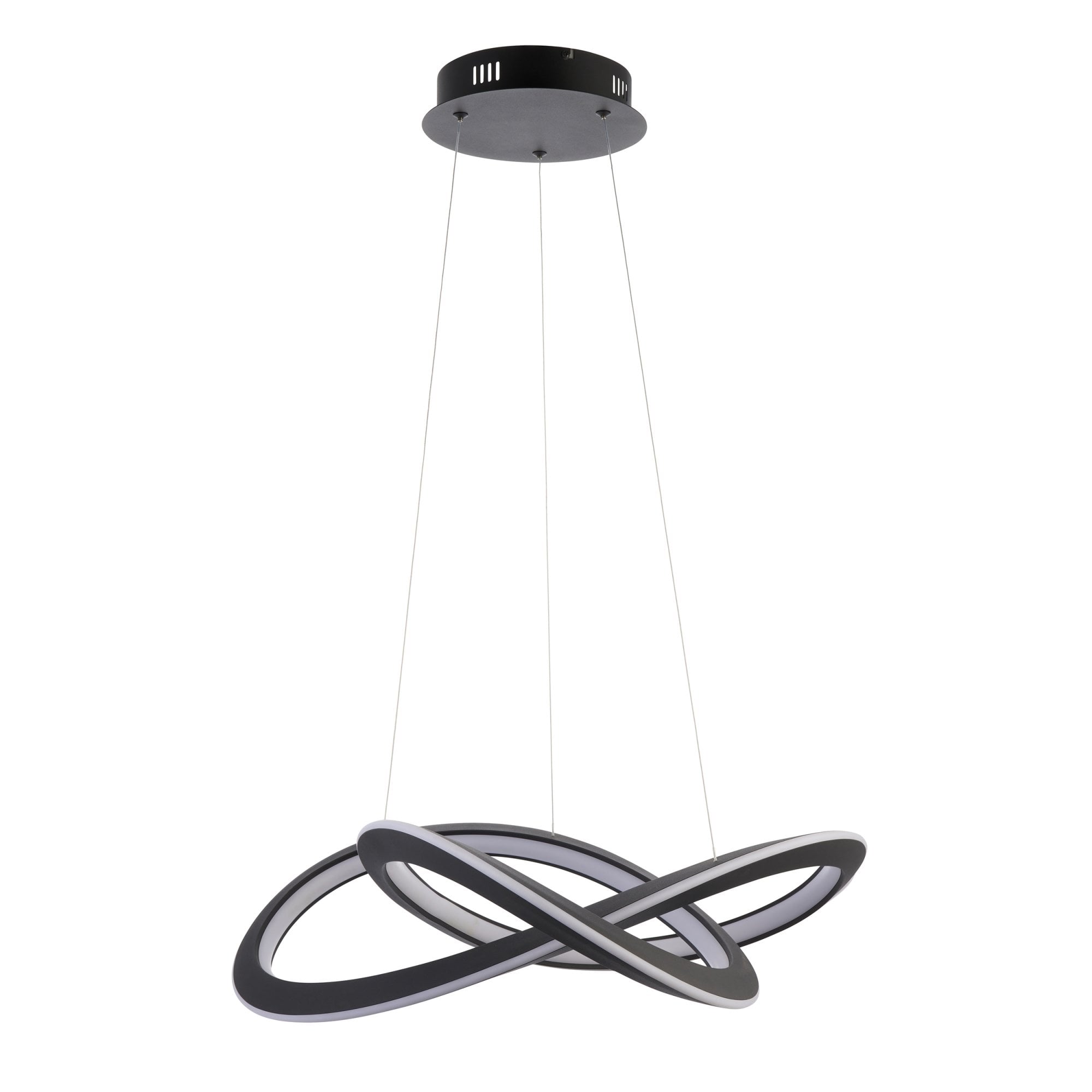Endon Espina LED Ceiling Pendant - Textured Black