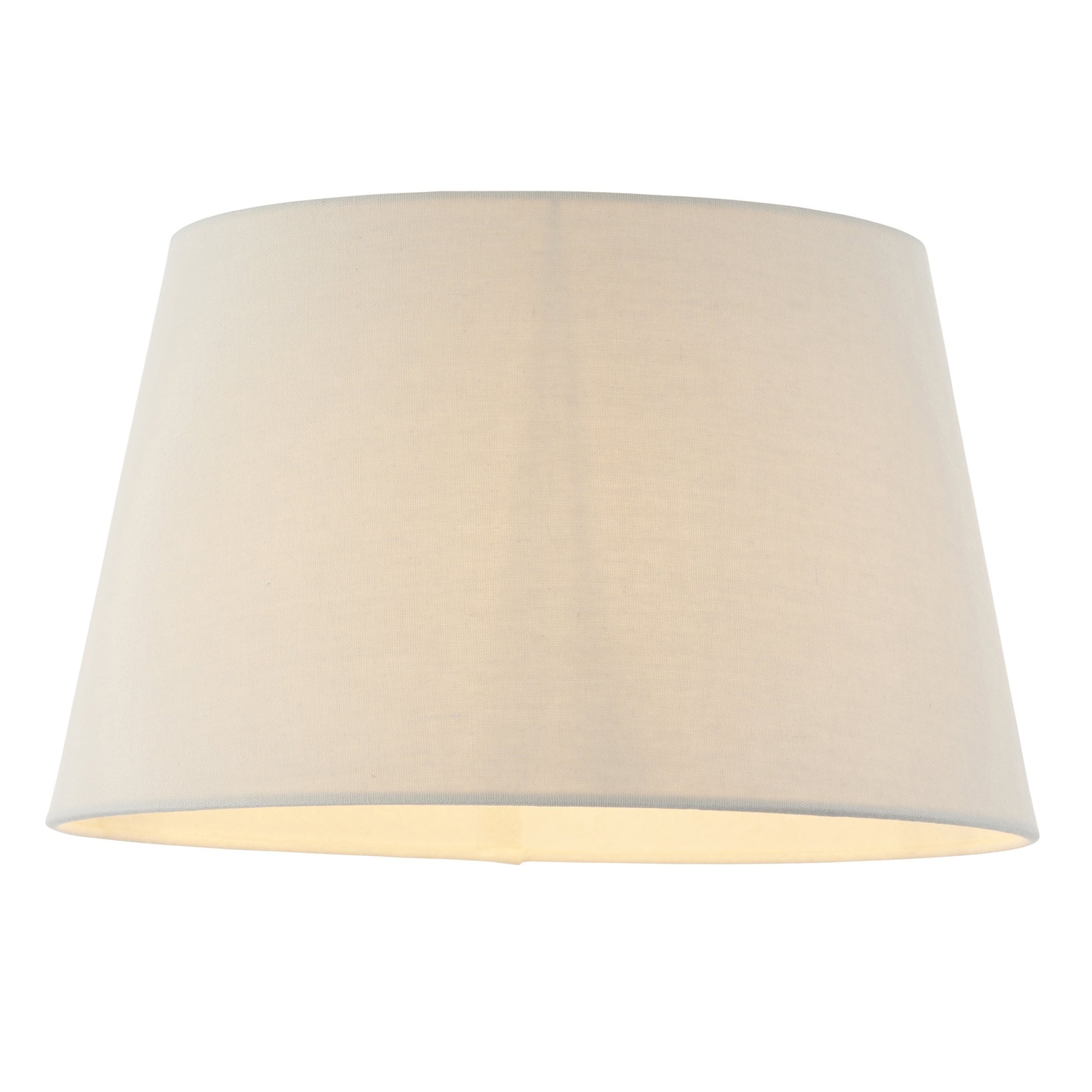 Endon Cici 14" Tapered Cylinder Shade - Ivory - Shade Only