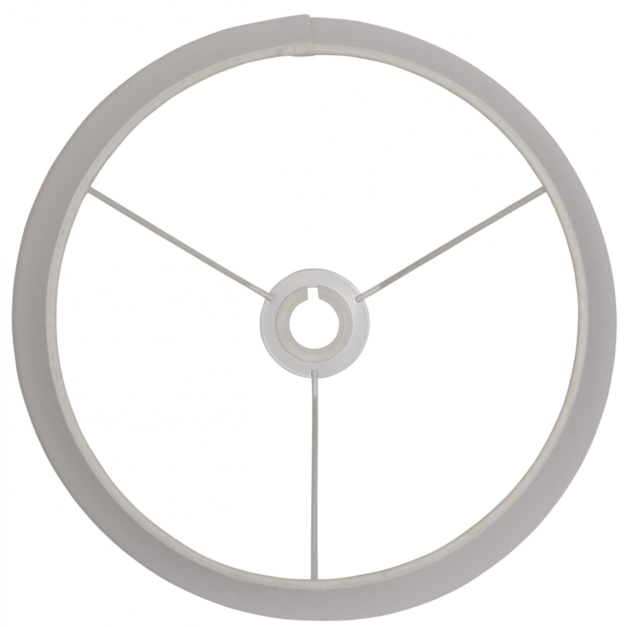 Endon Cici 14" Tapered Cylinder Shade - Ivory - Shade Only