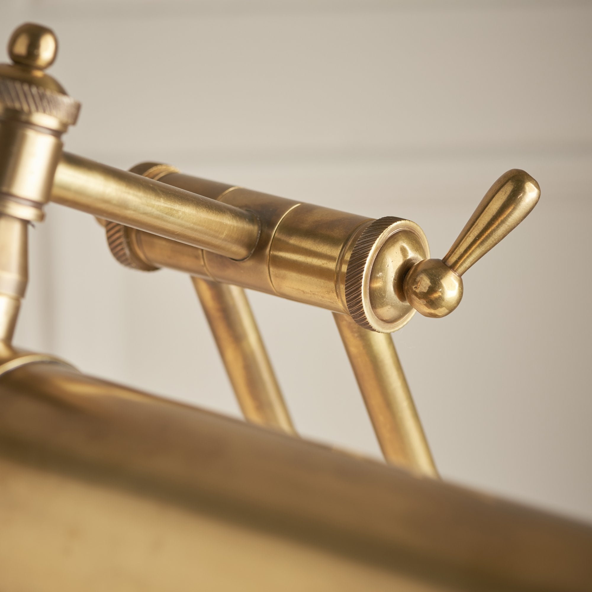 Interiors 1900 Winchester 2 Light Table Lamp - Solid Mellow Brass