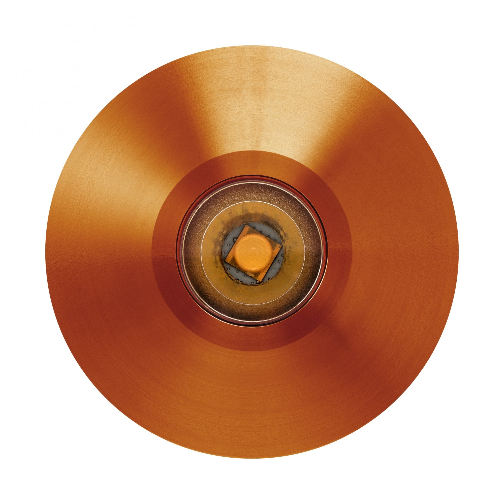 LuxR M4 Large Round Recessed - Copper - Low Voltage