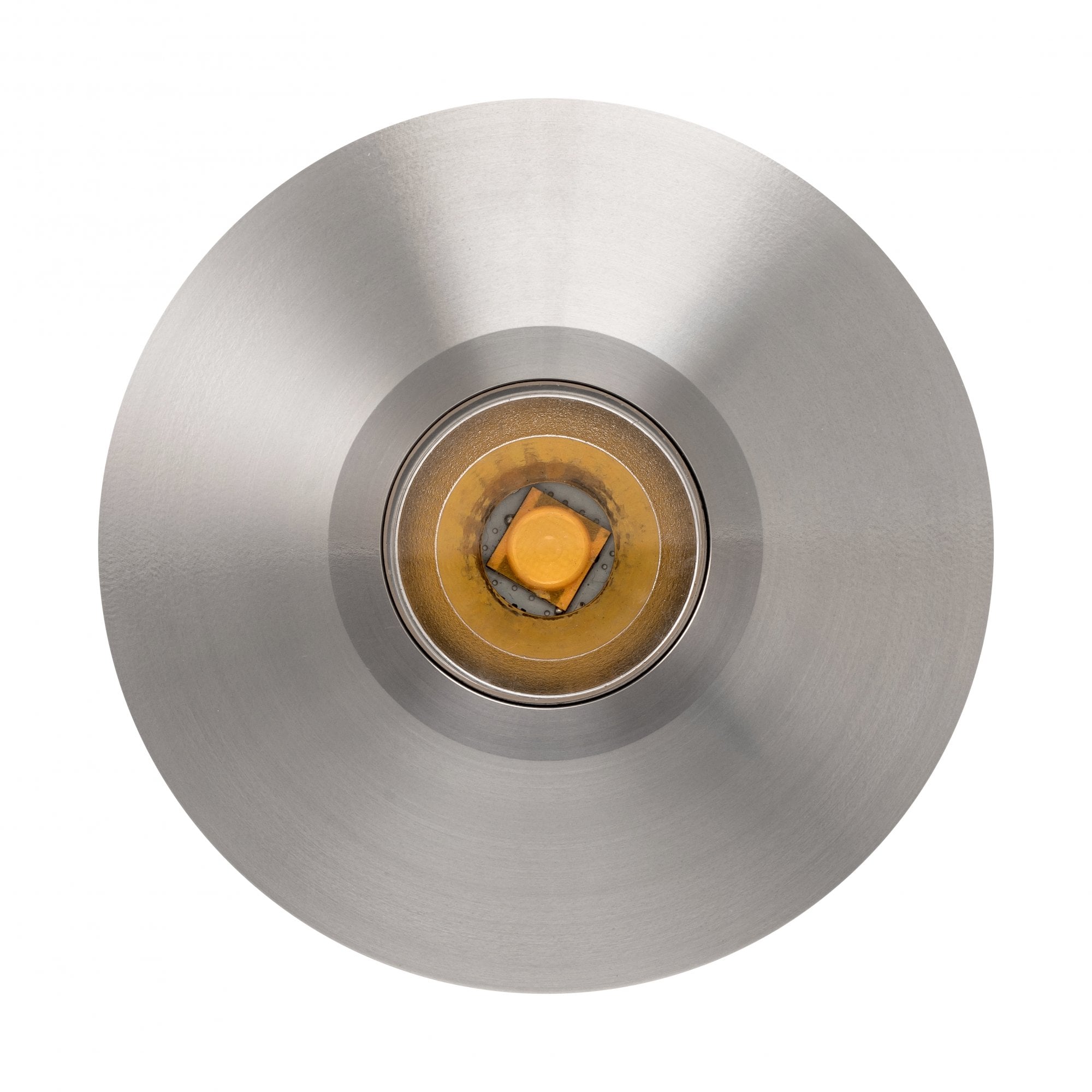 LuxR M2 Large Round Recessed - Stainless Steel - Low Voltage