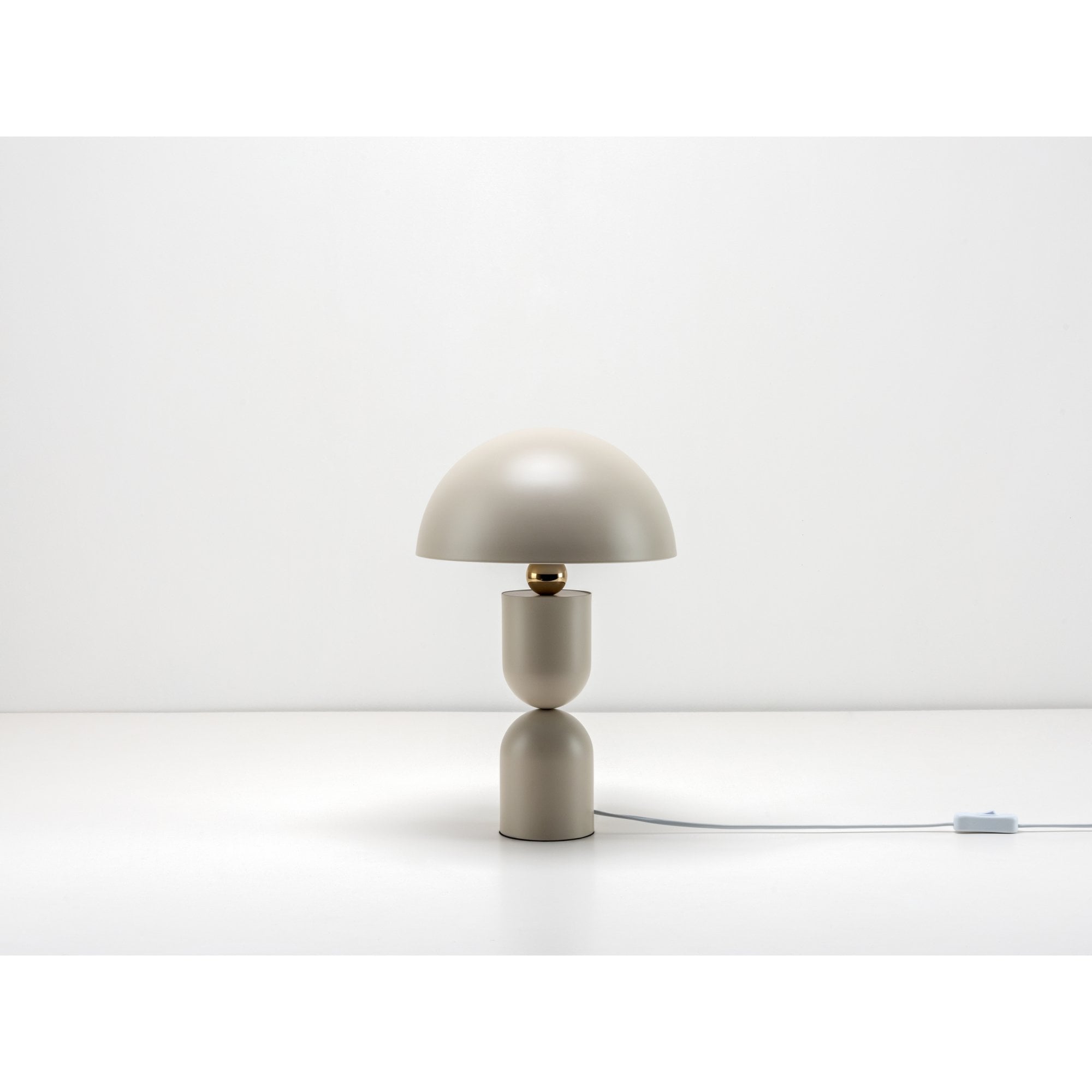 houseof. Mushroom Table Lamp - Sand