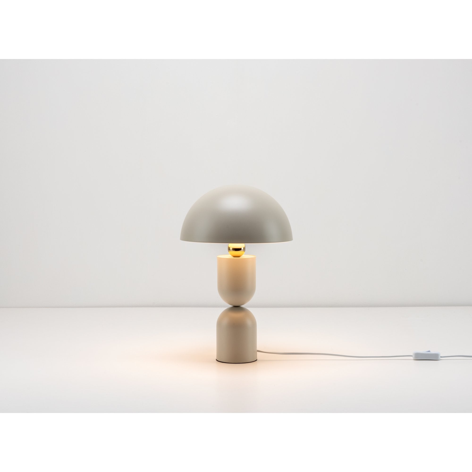 houseof. Mushroom Table Lamp - Sand
